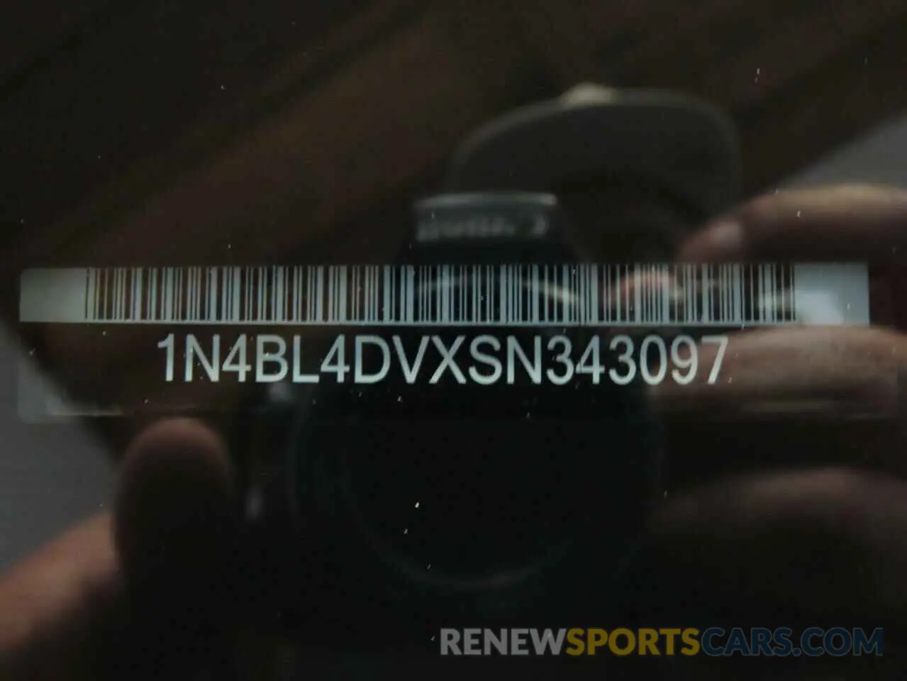 10 fotografías del automóvil dañado 1N4BL4DVXSN343097 NISSAN ALTIMA 2025