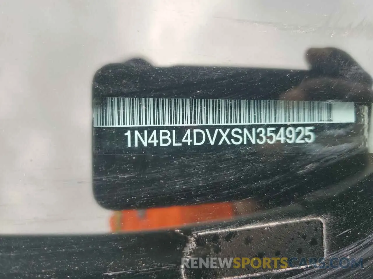 13 fotografías del automóvil dañado 1N4BL4DVXSN354925 NISSAN ALTIMA 2025