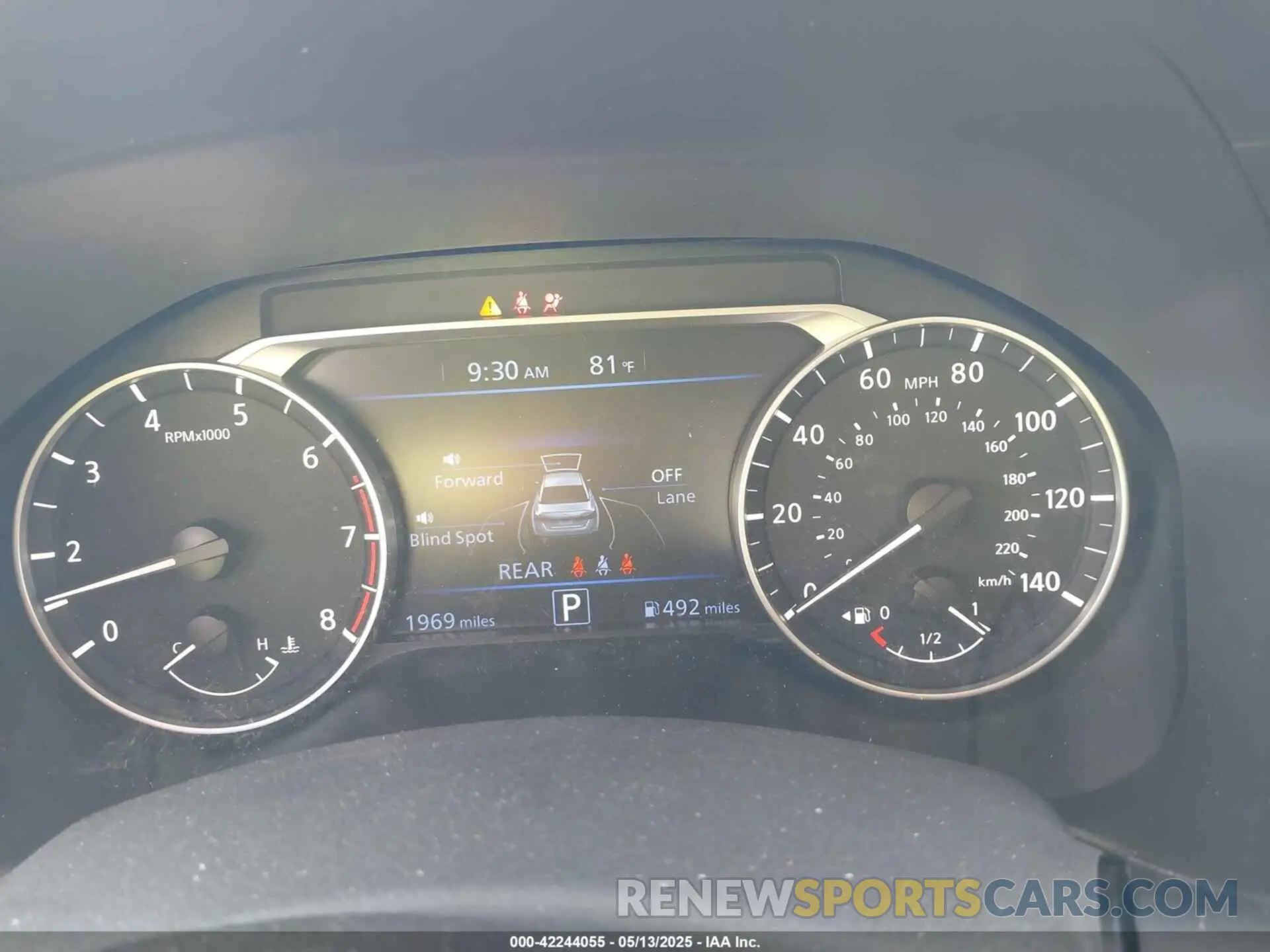 7 fotografías del automóvil dañado 1N4BL4DVXSN372941 NISSAN ALTIMA 2025