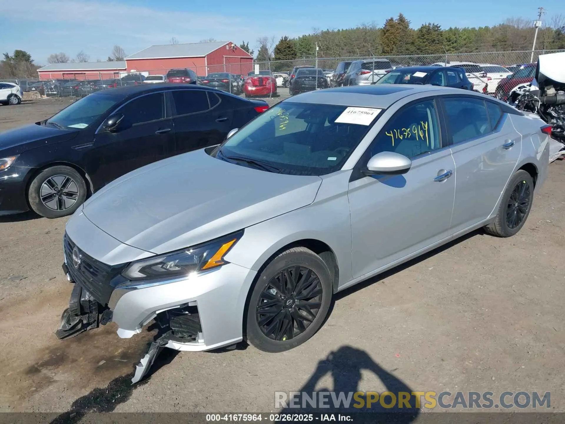 2 fotografías del automóvil dañado 1N4BL4DW9SN361566 NISSAN ALTIMA 2025