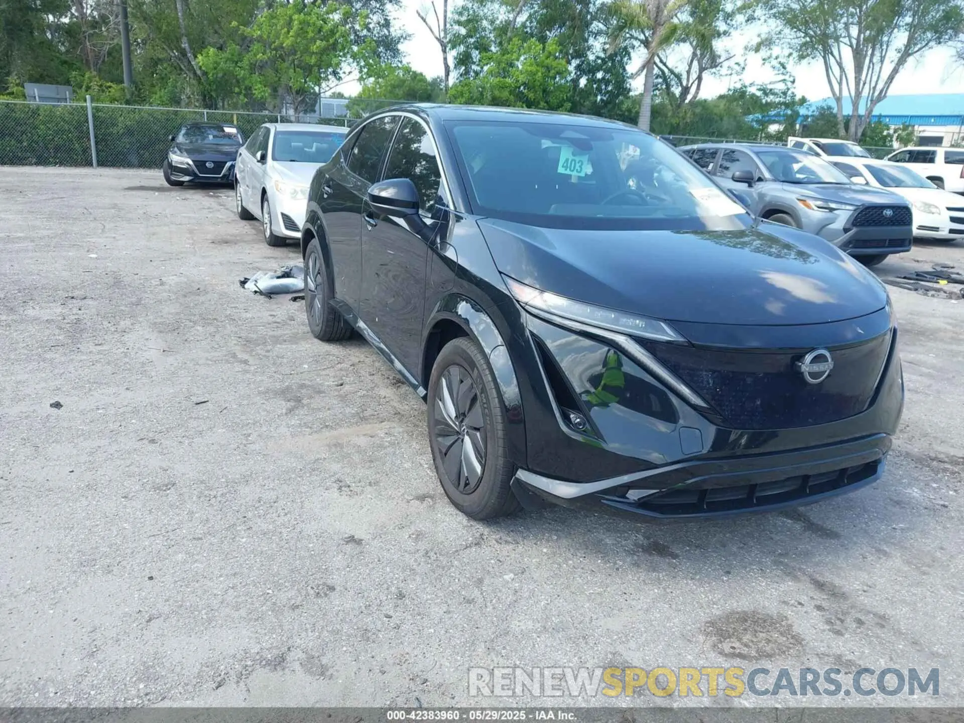 1 fotografías del automóvil dañado JN1AF0BA2PM404481 NISSAN ARIYA 2023