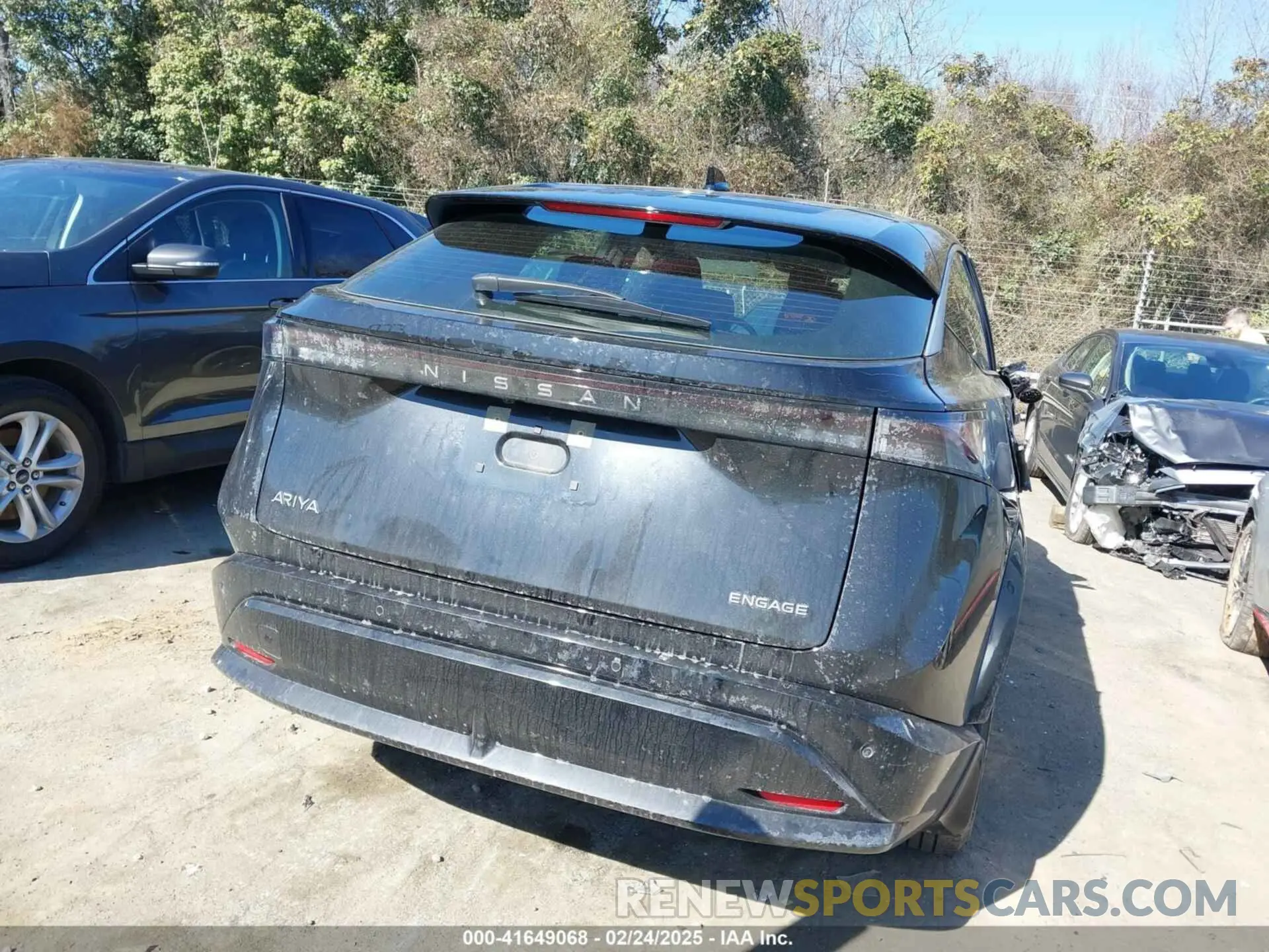 16 fotografías del automóvil dañado JN1AF0BA2PM407915 NISSAN ARIYA 2023