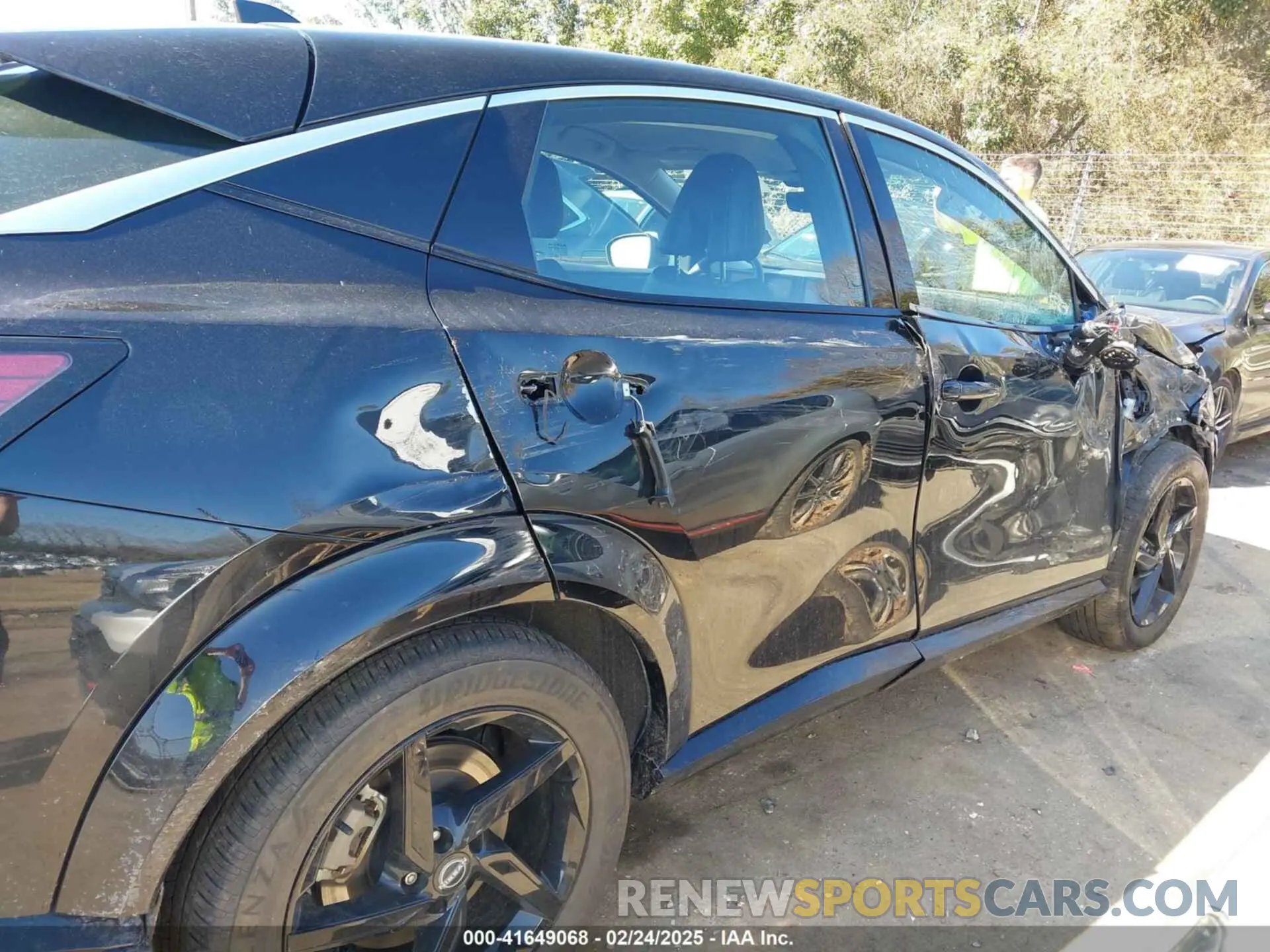 6 fotografías del automóvil dañado JN1AF0BA2PM407915 NISSAN ARIYA 2023