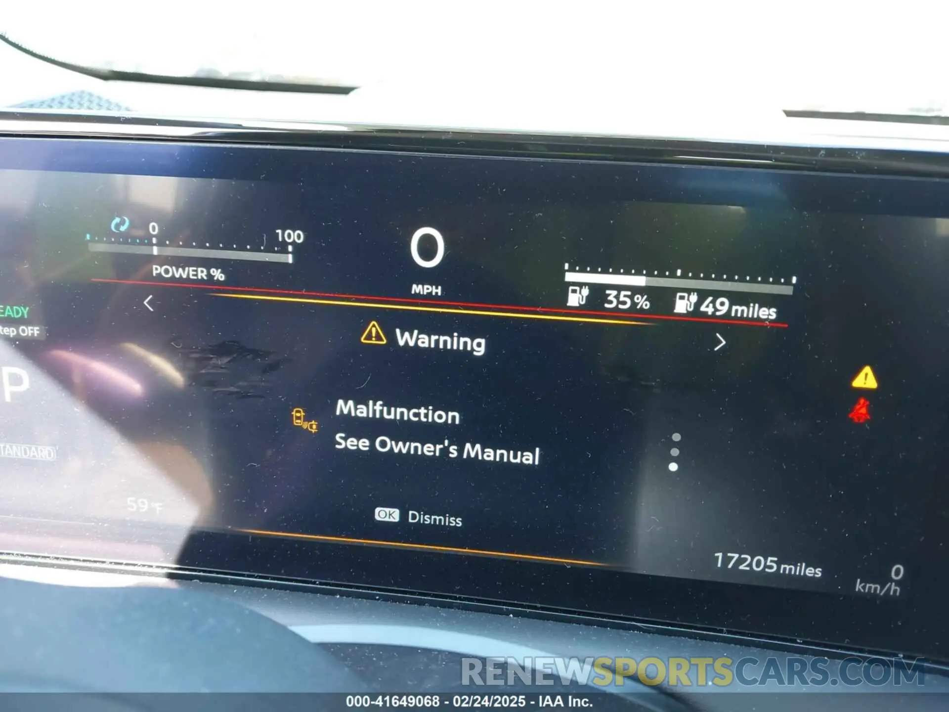7 fotografías del automóvil dañado JN1AF0BA2PM407915 NISSAN ARIYA 2023