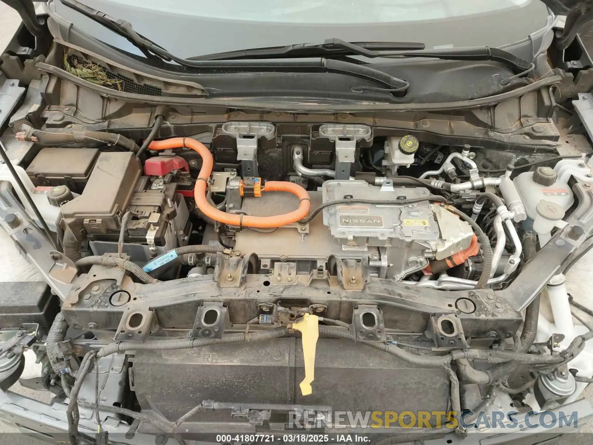 10 fotografías del automóvil dañado JN1AF0BA9PM408091 NISSAN ARIYA 2023