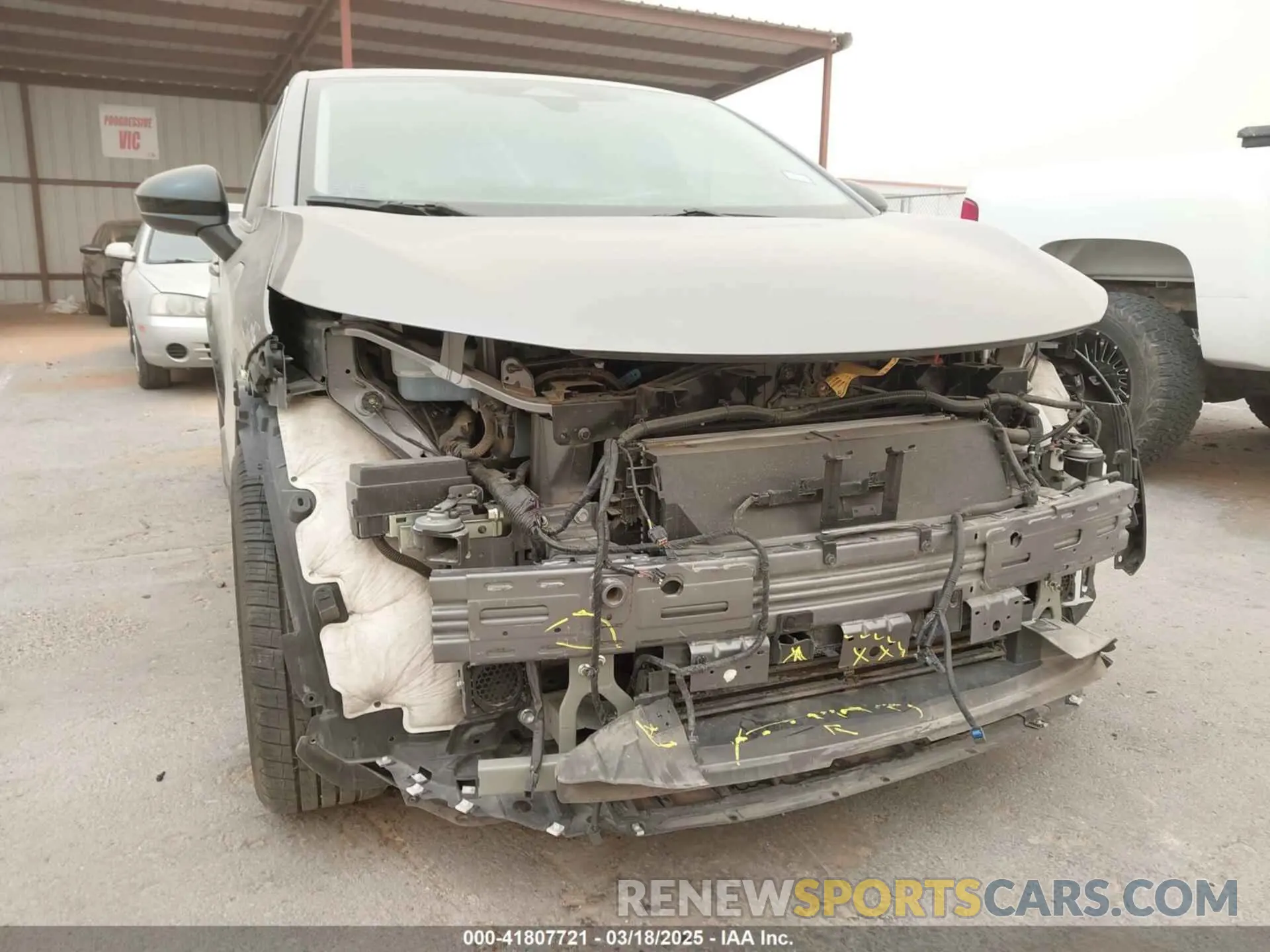 6 fotografías del automóvil dañado JN1AF0BA9PM408091 NISSAN ARIYA 2023