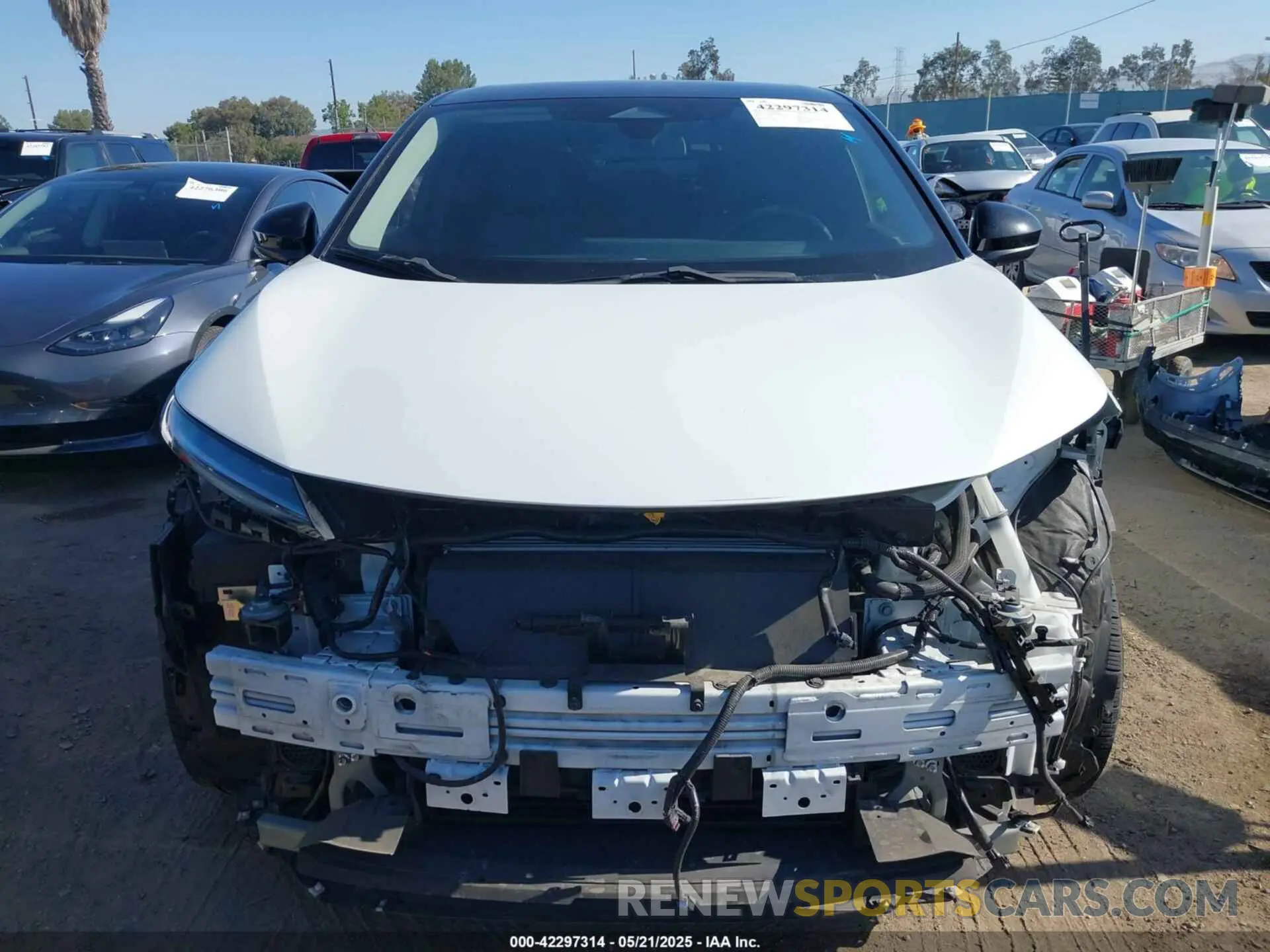 13 fotografías del automóvil dañado JN1BF0AA0PM405456 NISSAN ARIYA 2023