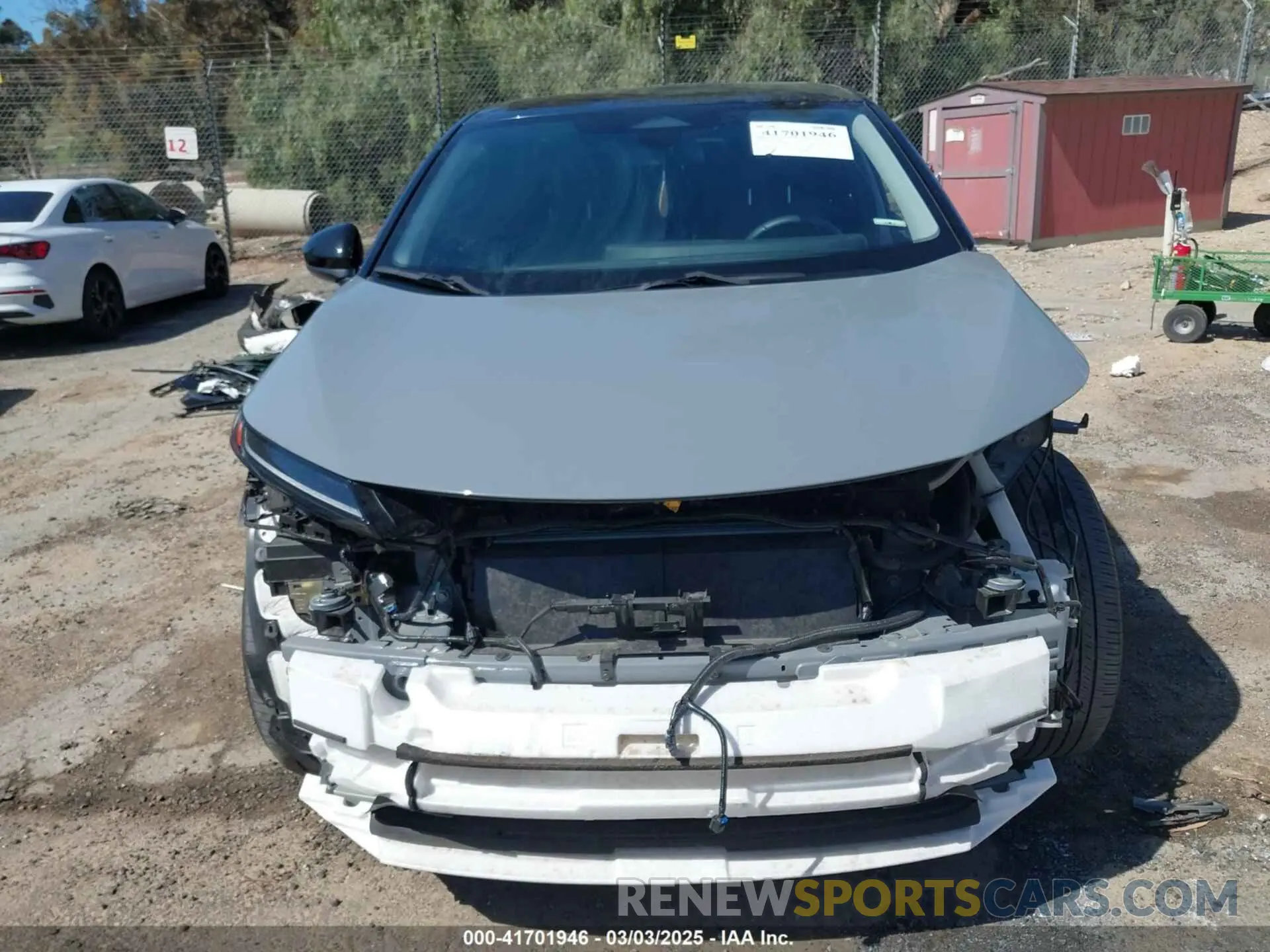 13 fotografías del automóvil dañado JN1BF0AA1PM408866 NISSAN ARIYA 2023