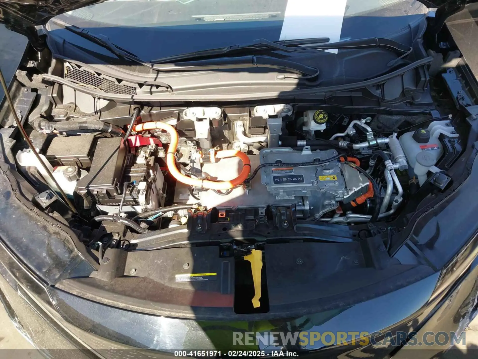10 fotografías del automóvil dañado JN1BF0AA7PM409889 NISSAN ARIYA 2023