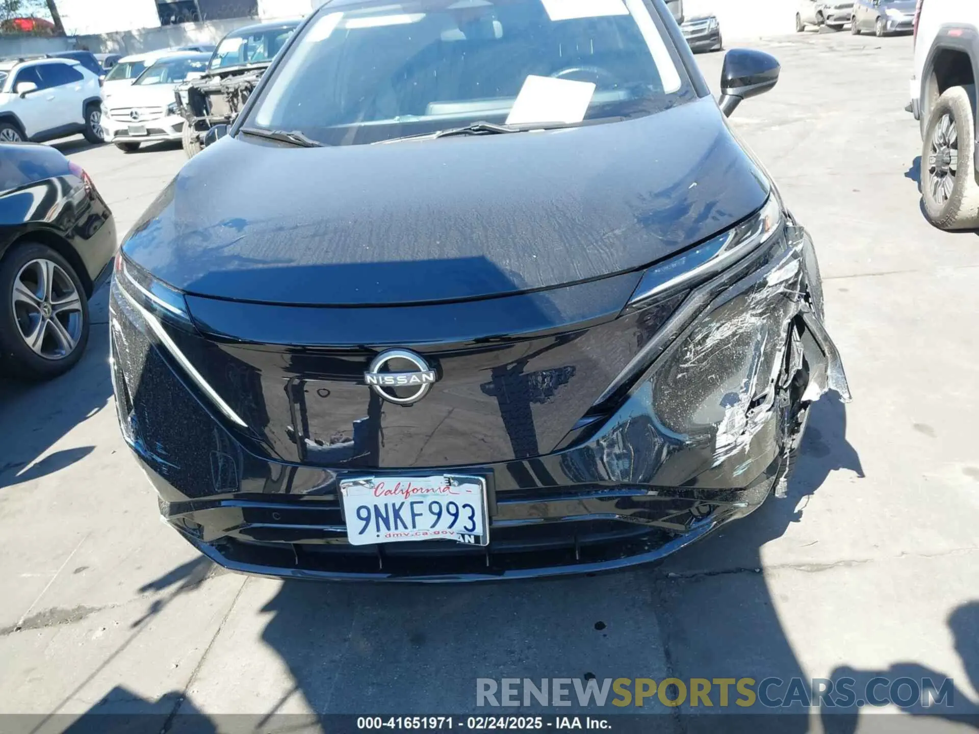 13 fotografías del automóvil dañado JN1BF0AA7PM409889 NISSAN ARIYA 2023