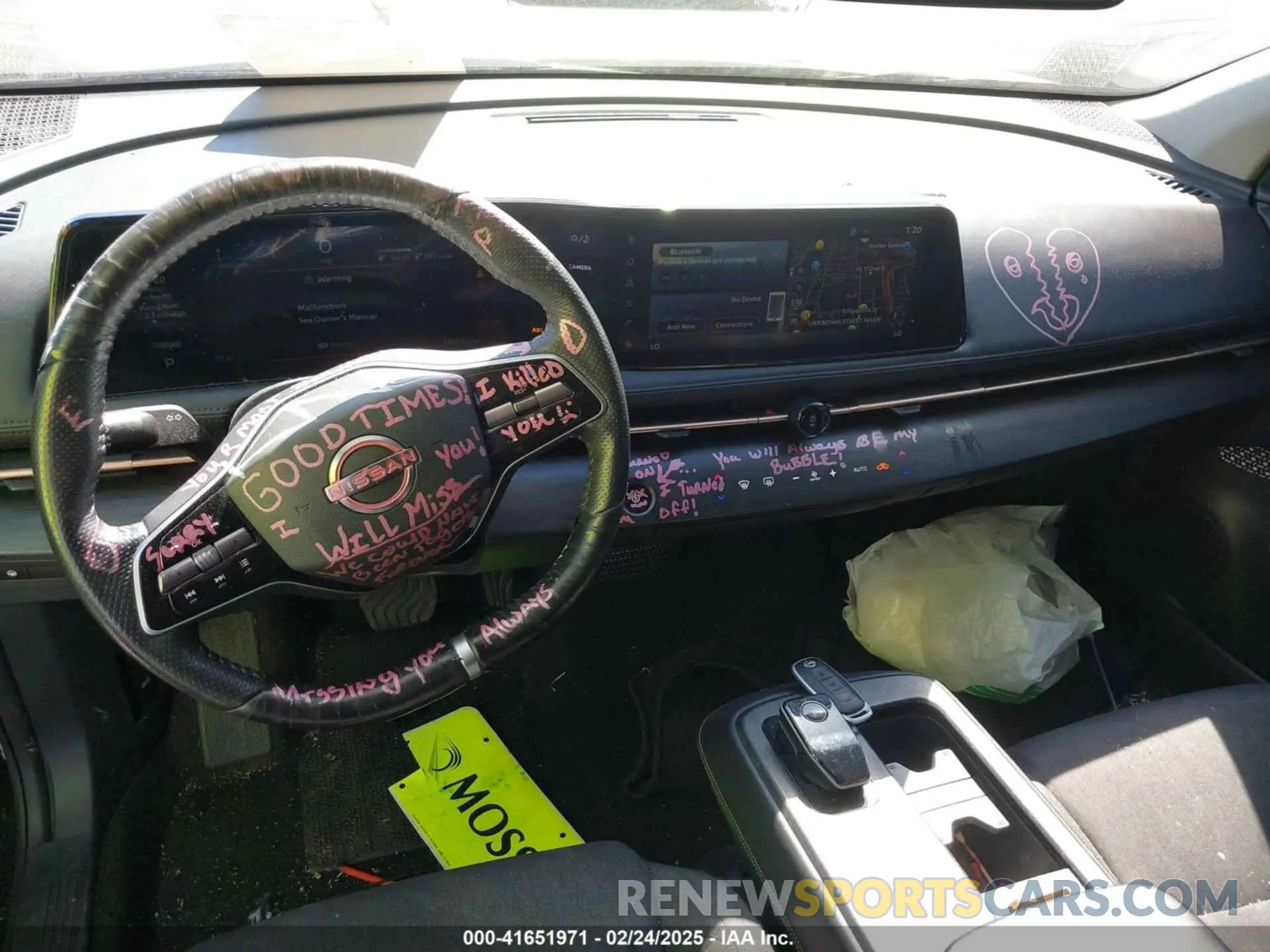 24 fotografías del automóvil dañado JN1BF0AA7PM409889 NISSAN ARIYA 2023