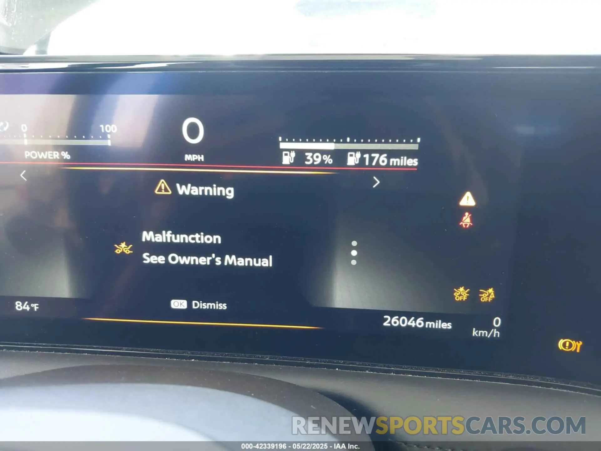 7 fotografías del automóvil dañado JN1BF0AA7PM411481 NISSAN ARIYA 2023