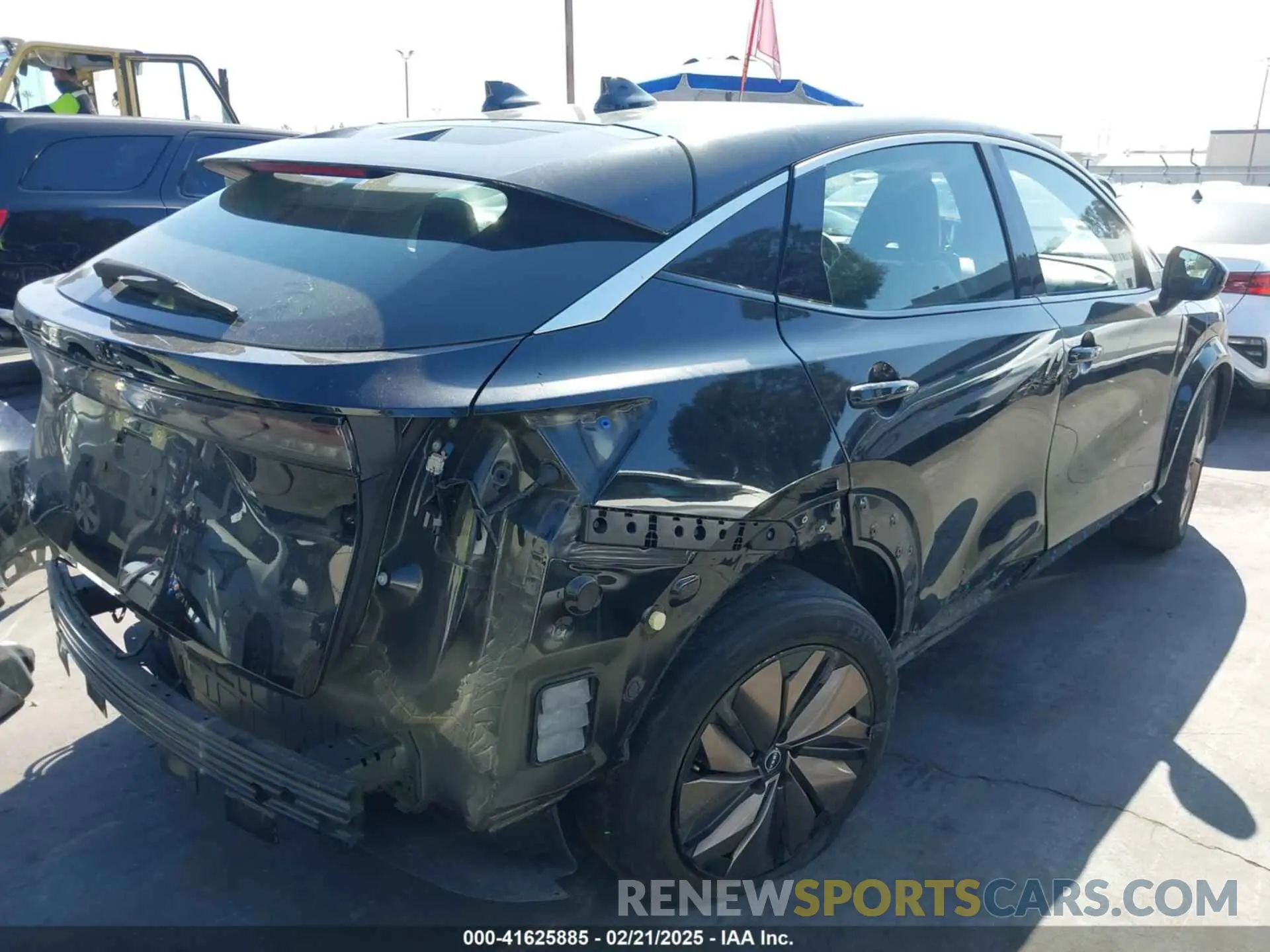 4 fotografías del automóvil dañado JN1BF0BA4PM405250 NISSAN ARIYA 2023