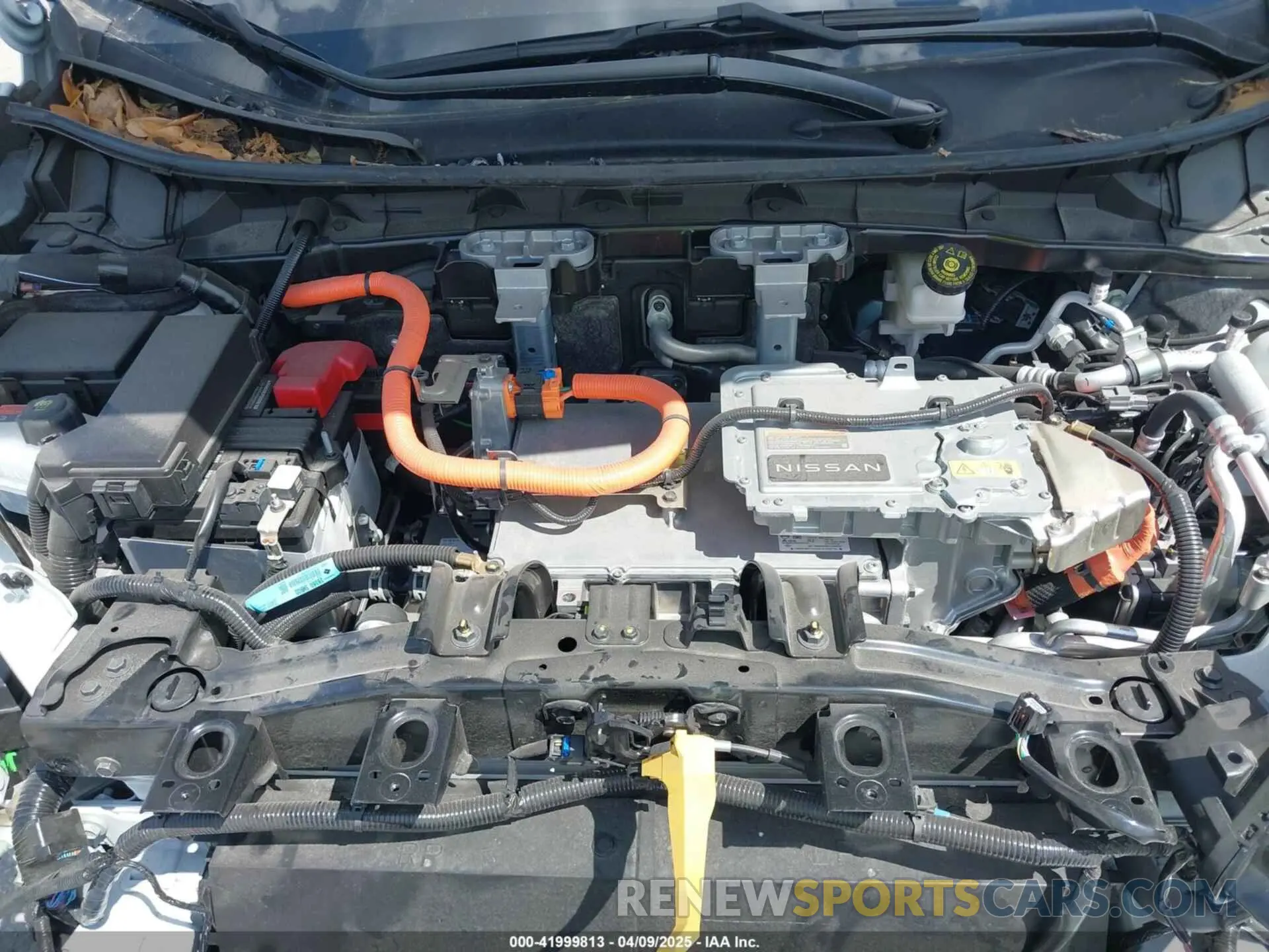 10 fotografías del automóvil dañado JN1BF0BA8PM410595 NISSAN ARIYA 2023