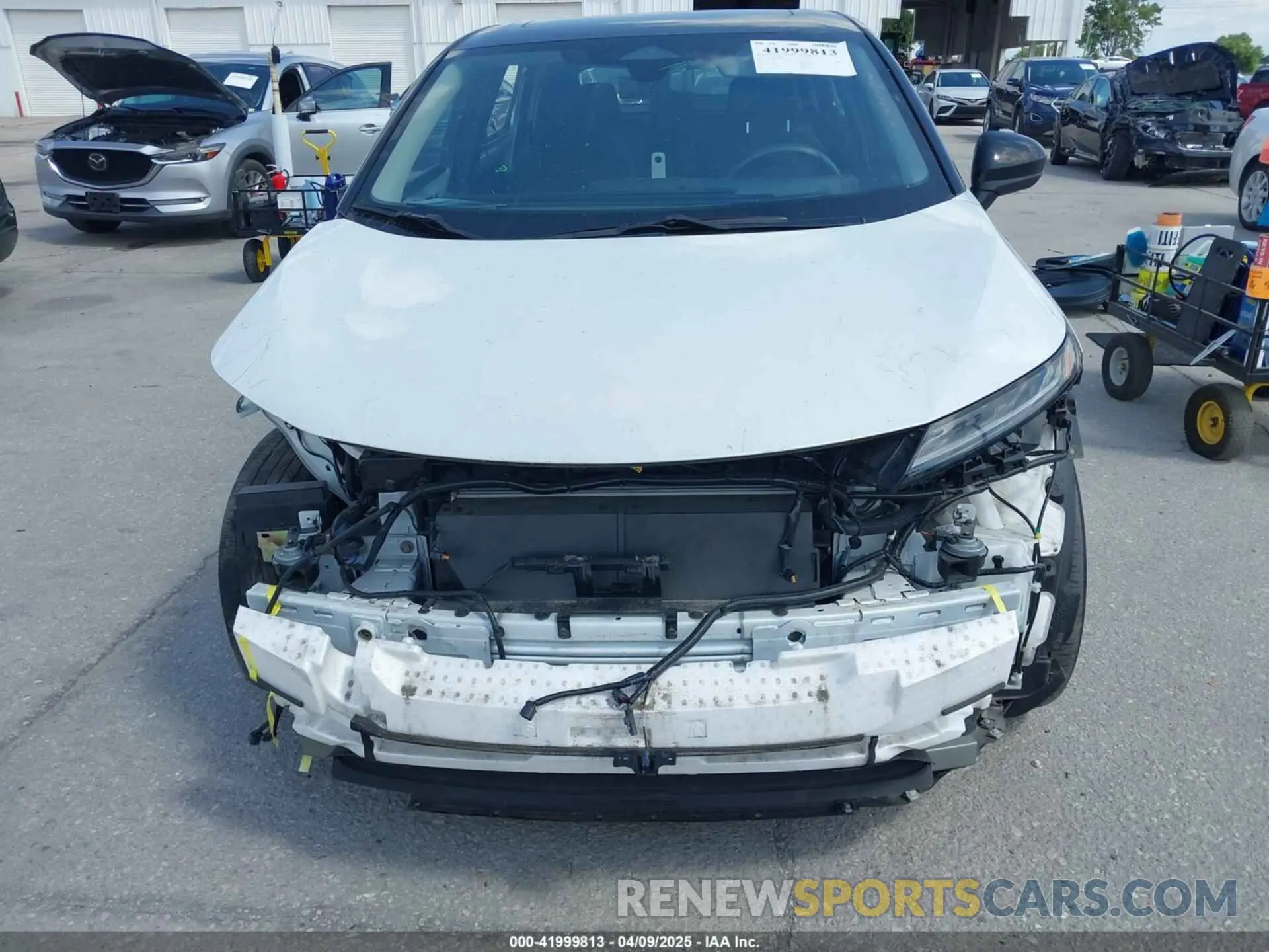 13 fotografías del automóvil dañado JN1BF0BA8PM410595 NISSAN ARIYA 2023
