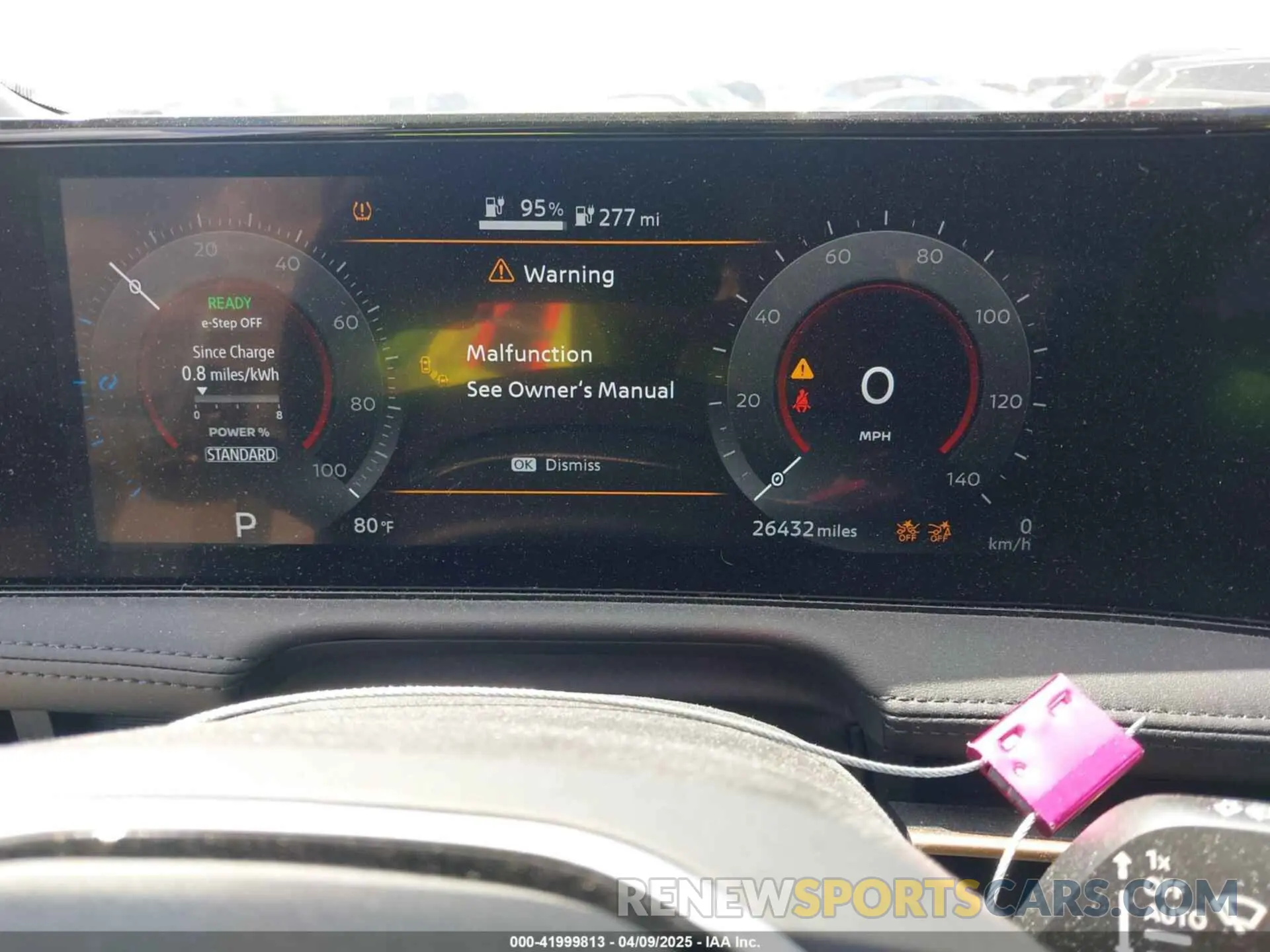 7 fotografías del automóvil dañado JN1BF0BA8PM410595 NISSAN ARIYA 2023