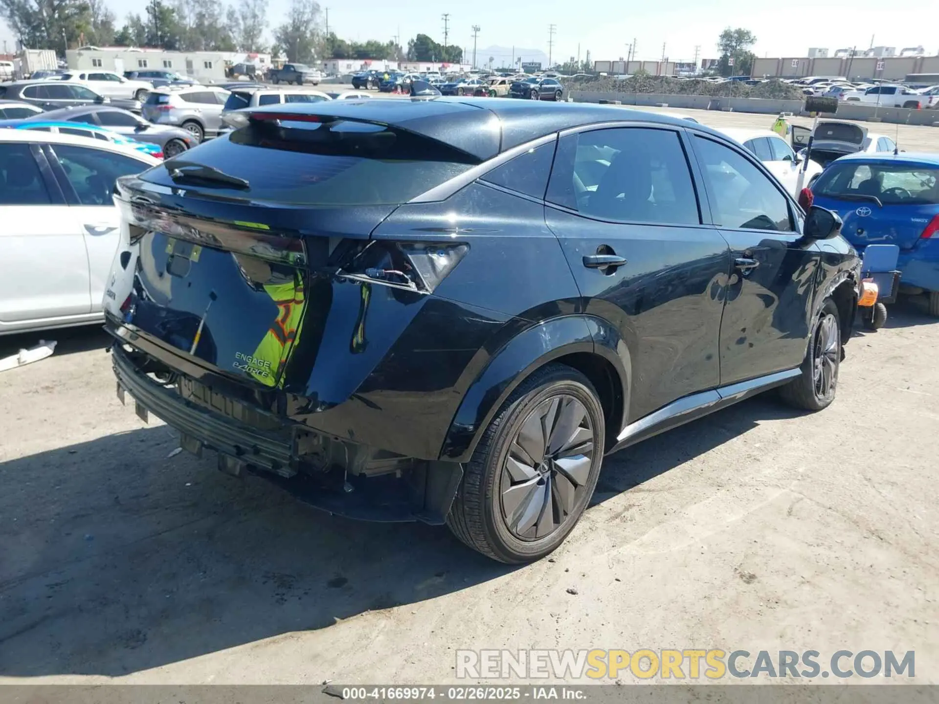 4 fotografías del automóvil dañado JN1CF0BB2PM700361 NISSAN ARIYA 2023
