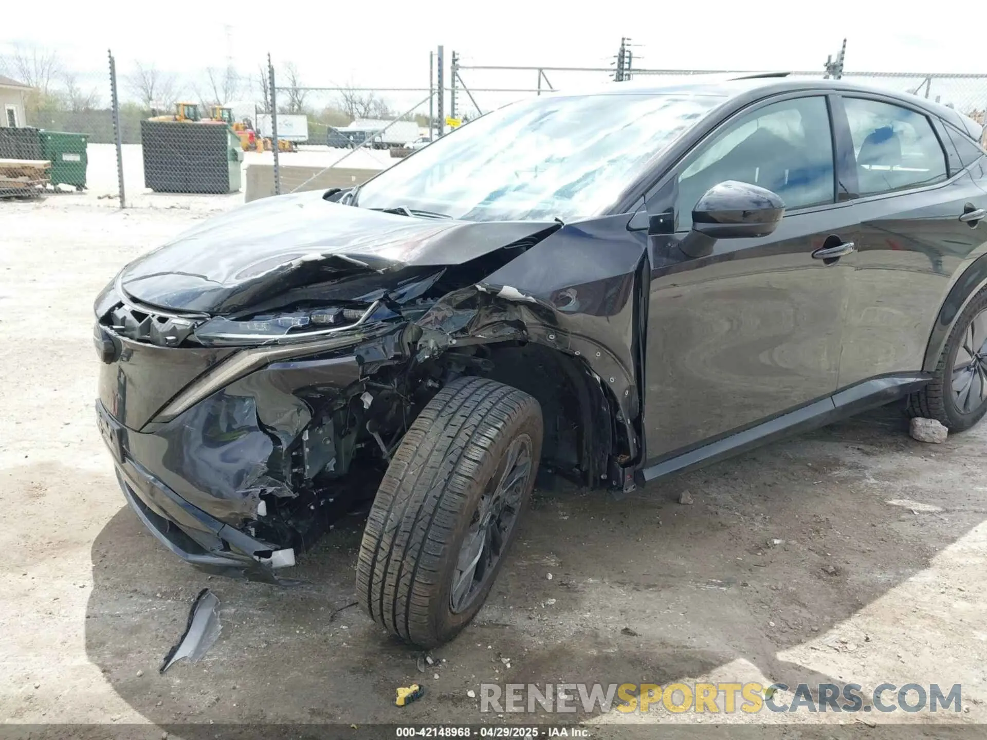 6 fotografías del automóvil dañado JN1DF0BB2PM704575 NISSAN ARIYA 2023