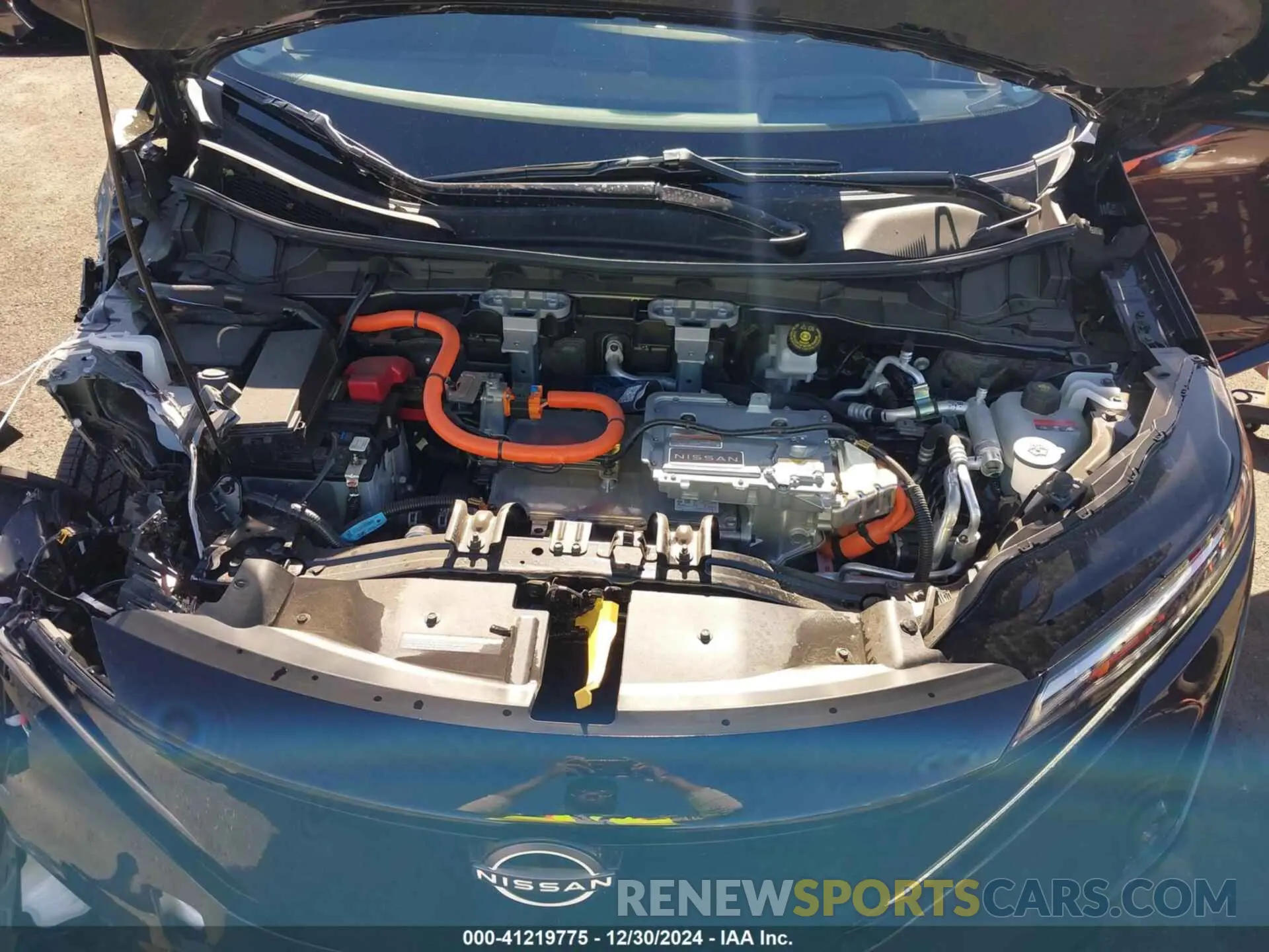 10 fotografías del automóvil dañado JN1DF0BB4PM709759 NISSAN ARIYA 2023
