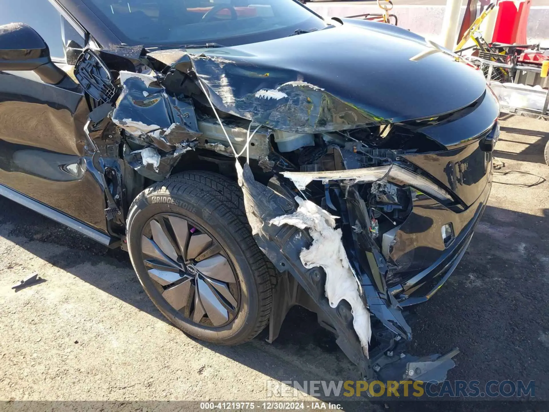 6 fotografías del automóvil dañado JN1DF0BB4PM709759 NISSAN ARIYA 2023