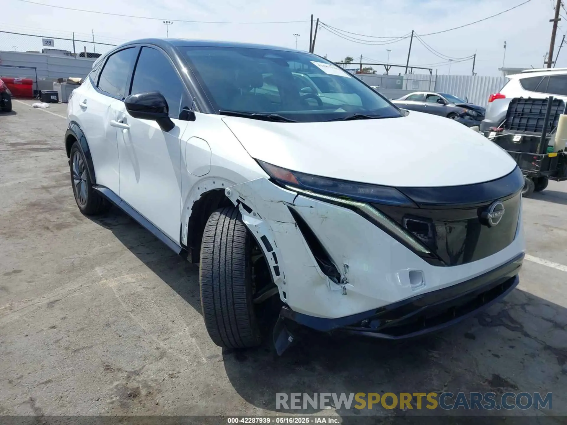 1 fotografías del automóvil dañado JN1DF0BB5PM709737 NISSAN ARIYA 2023