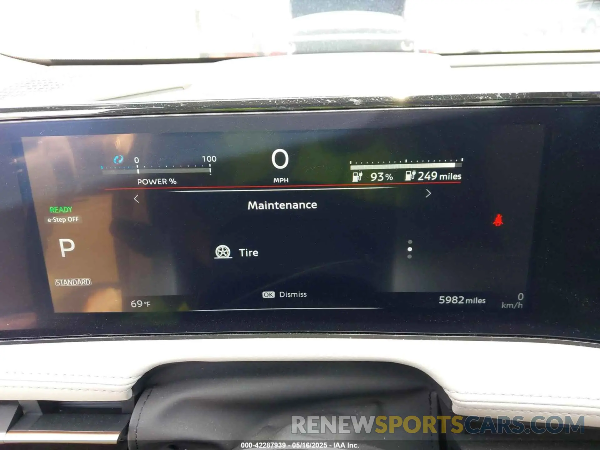 7 fotografías del automóvil dañado JN1DF0BB5PM709737 NISSAN ARIYA 2023
