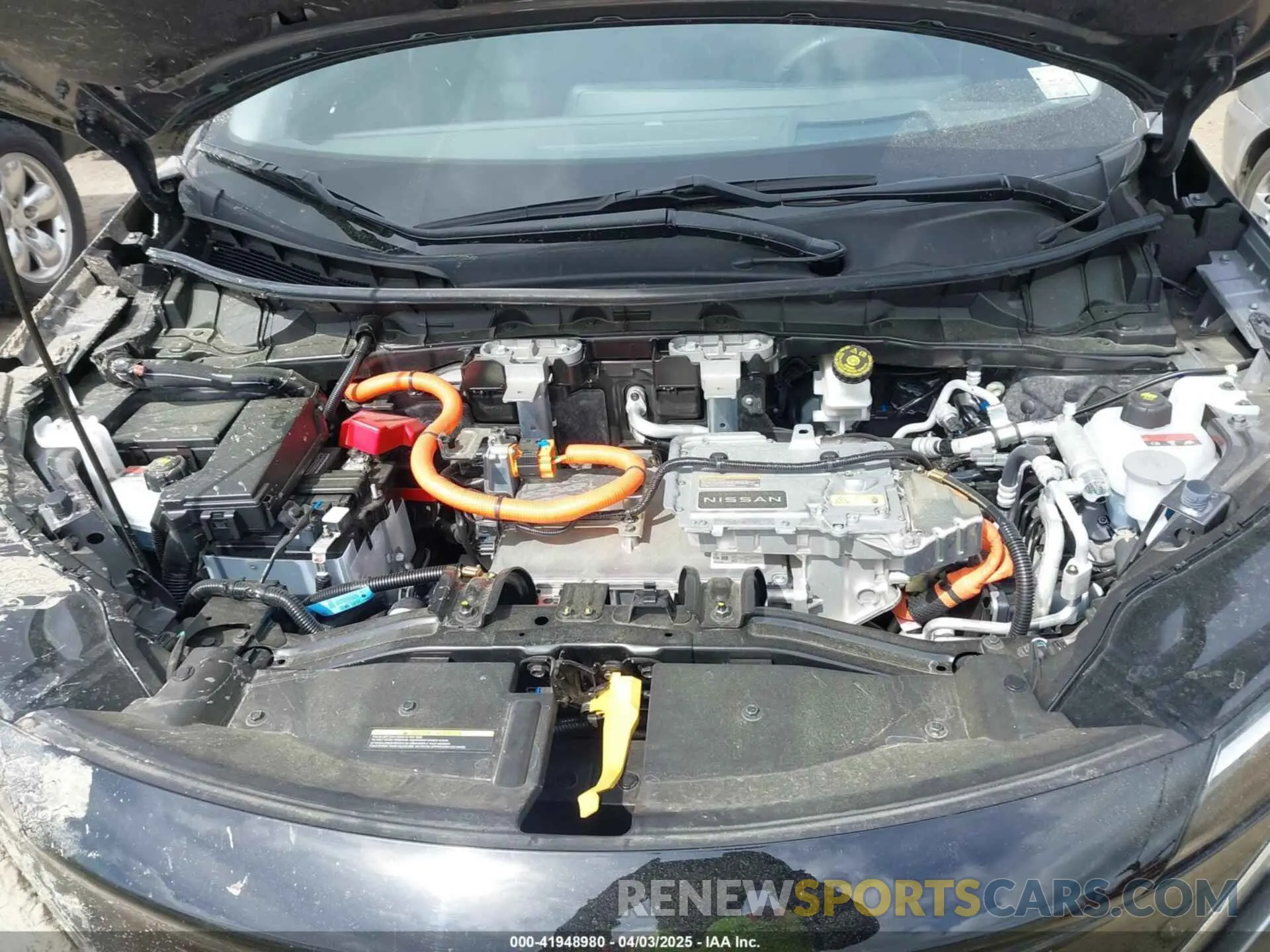 10 fotografías del automóvil dañado JN1DF0BB8PM701812 NISSAN ARIYA 2023
