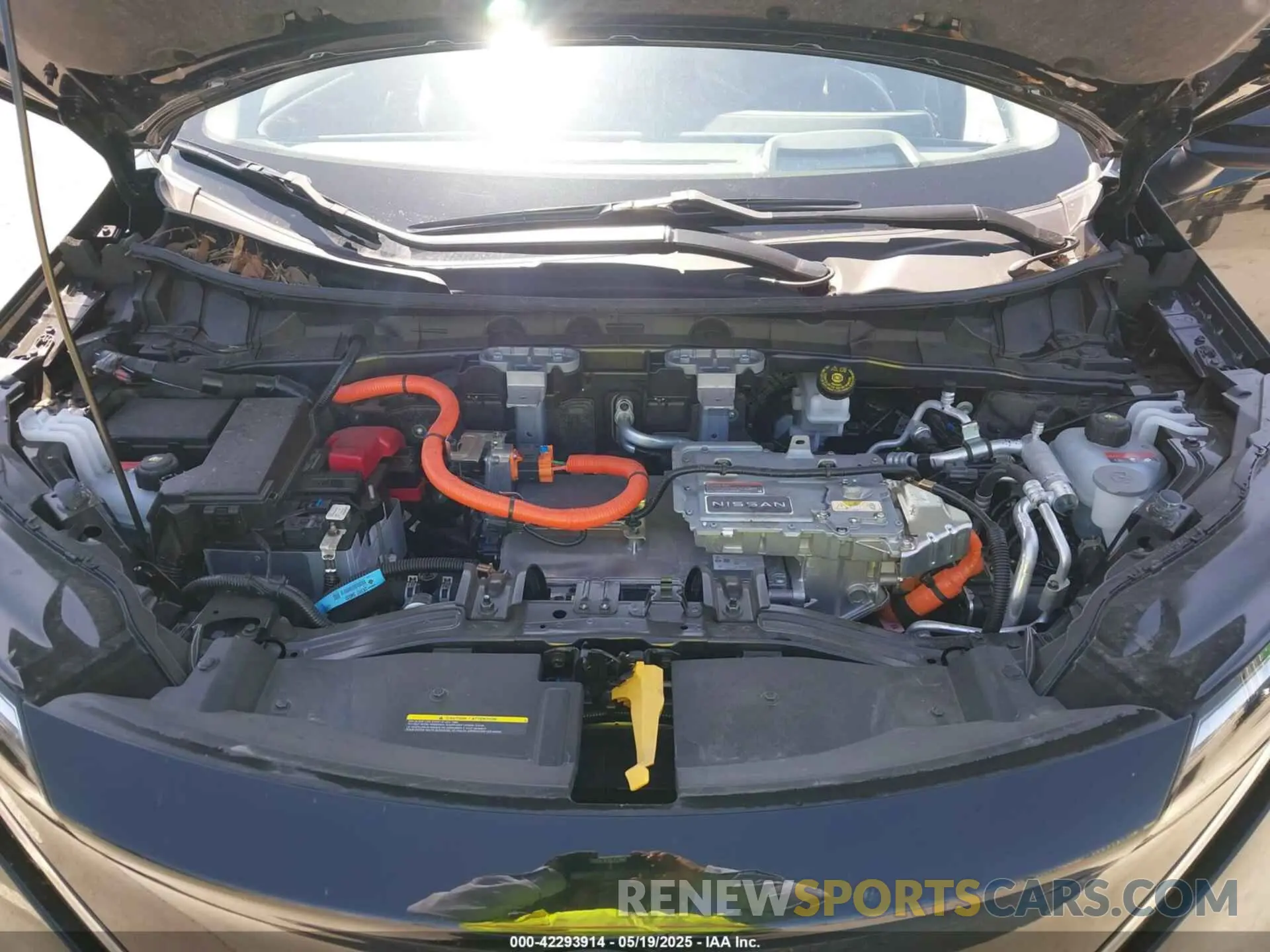 10 fotografías del automóvil dañado JN1AF0BA3RM432762 NISSAN ARIYA 2024