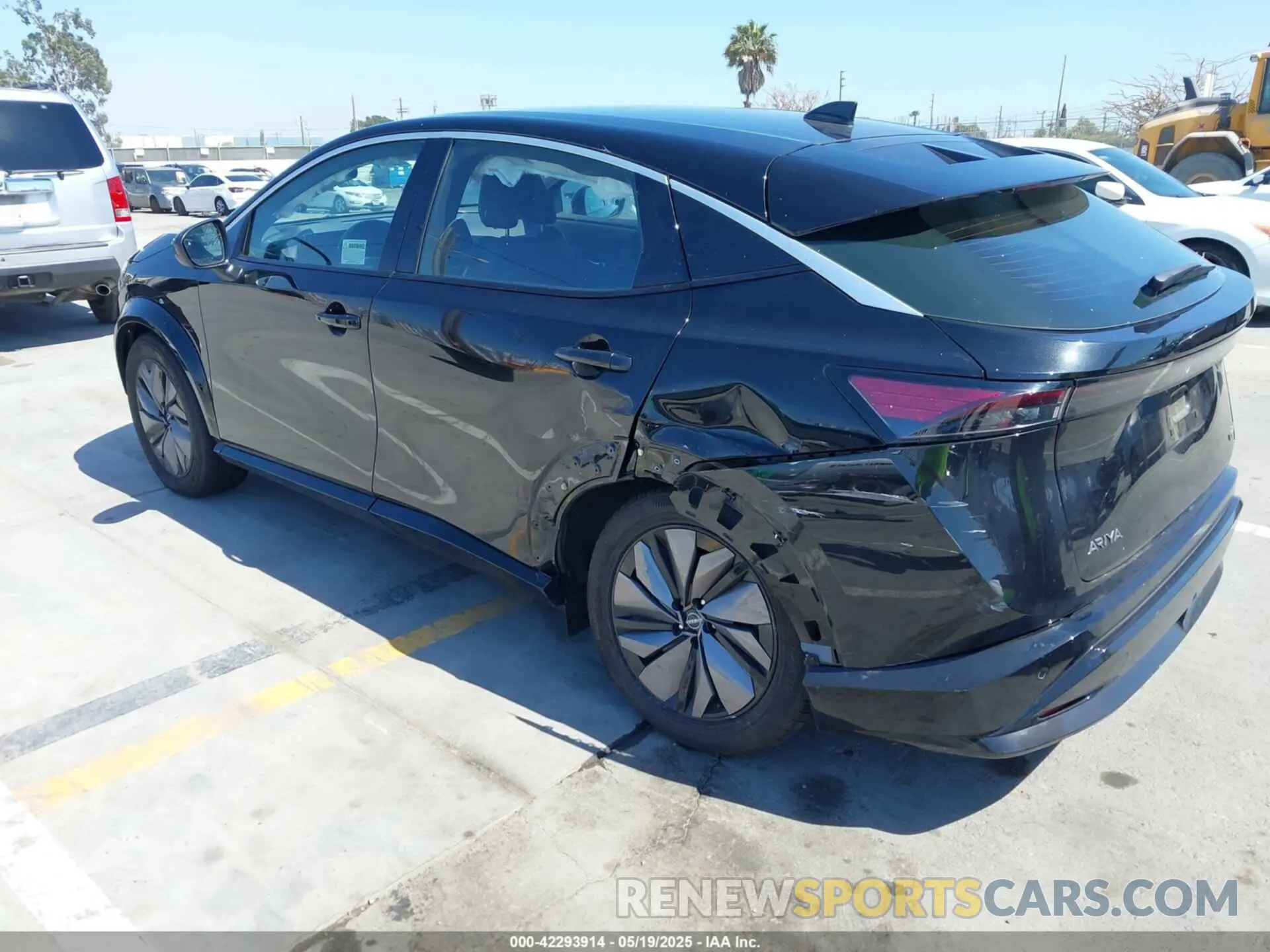 3 fotografías del automóvil dañado JN1AF0BA3RM432762 NISSAN ARIYA 2024