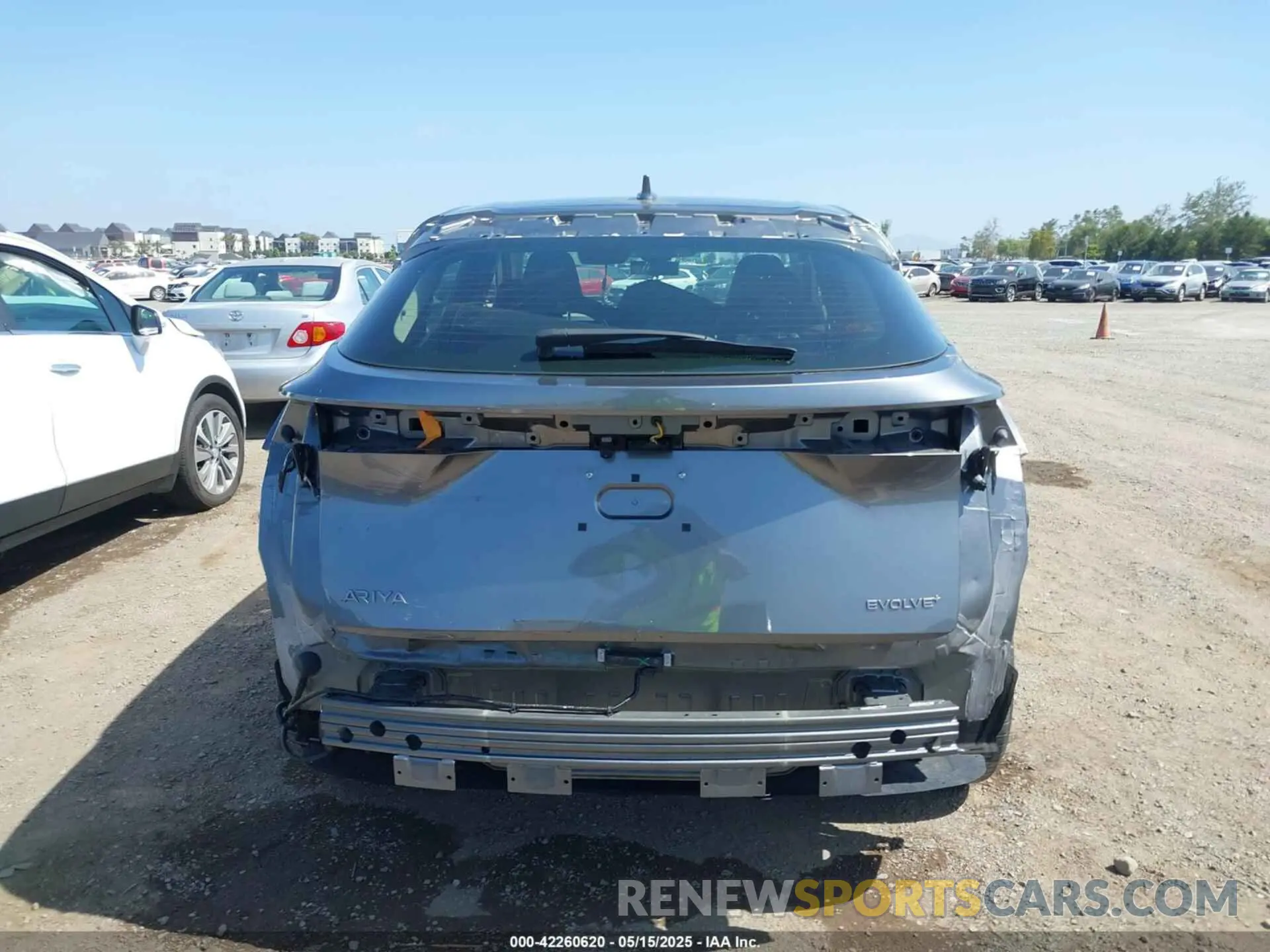6 fotografías del automóvil dañado JN1BF0BA7RM431800 NISSAN ARIYA 2024