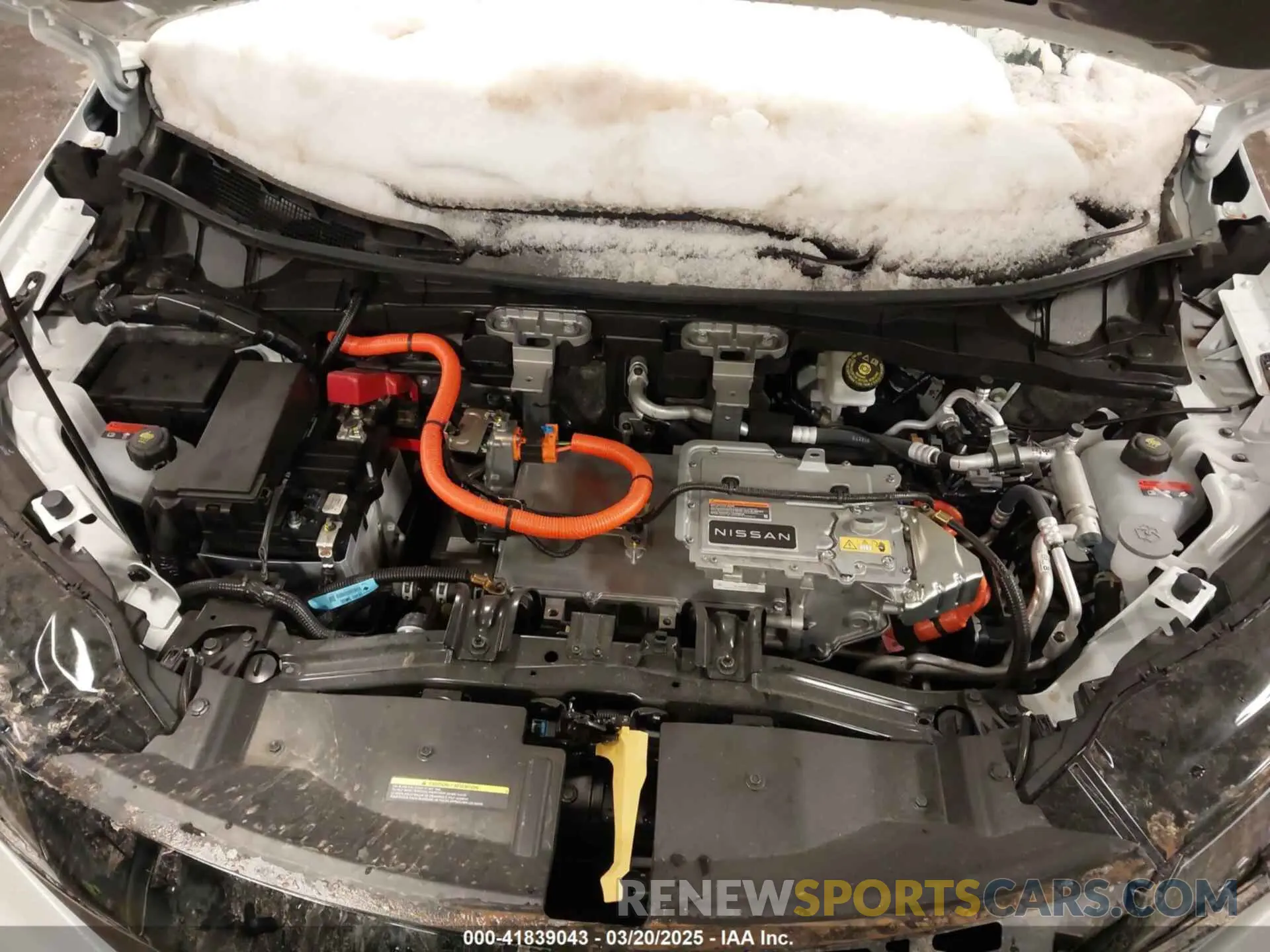 10 fotografías del automóvil dañado JN1DF0CD6RM740823 NISSAN ARIYA 2024