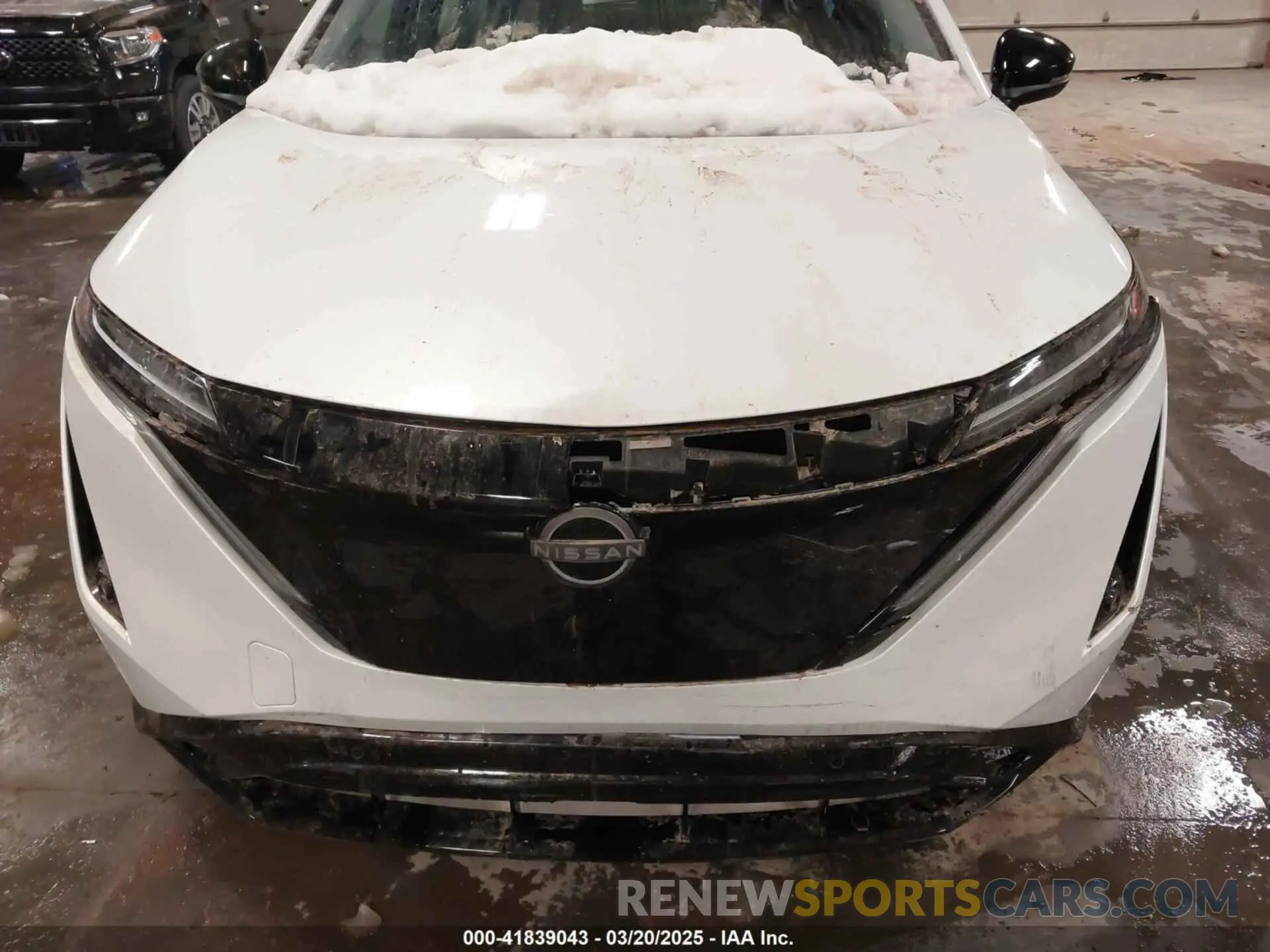 13 fotografías del automóvil dañado JN1DF0CD6RM740823 NISSAN ARIYA 2024