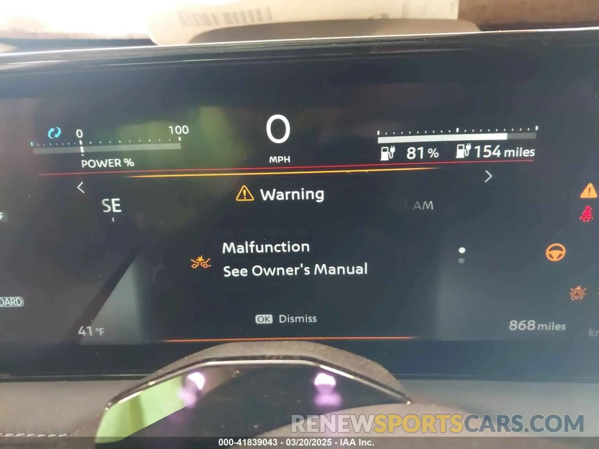 7 fotografías del automóvil dañado JN1DF0CD6RM740823 NISSAN ARIYA 2024