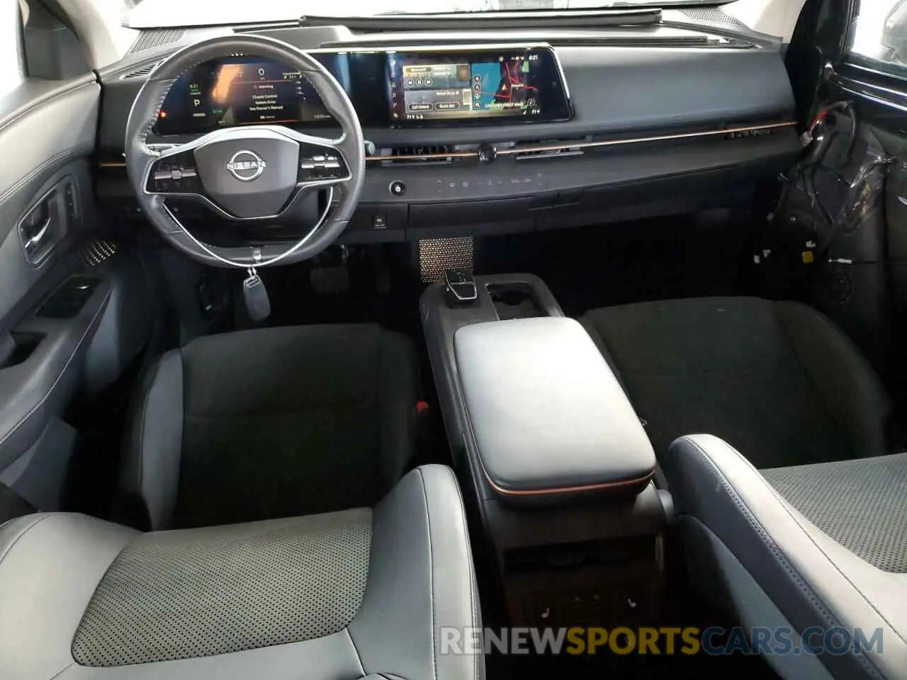 8 fotografías del automóvil dañado JN1AF0BA1PM409901 NISSAN ARIYA ENGA 2023