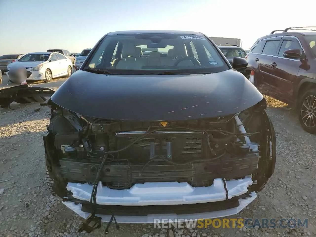 5 fotografías del automóvil dañado JN1AF0BA5PM407312 NISSAN ARIYA ENGA 2023