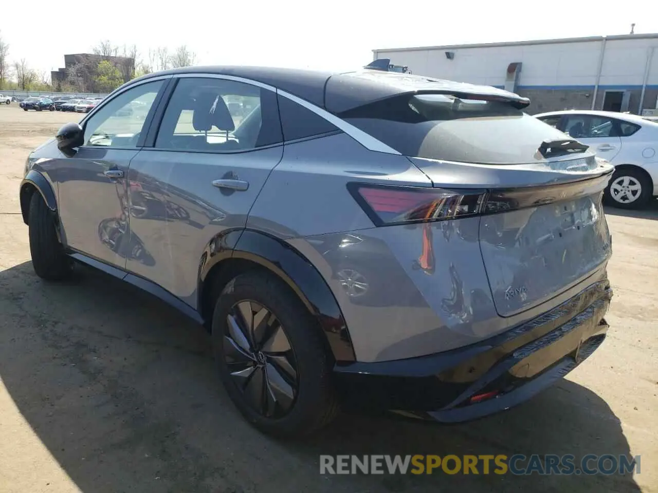 2 fotografías del automóvil dañado JN1AF0BA8RM430022 NISSAN ARIYA ENGA 2024