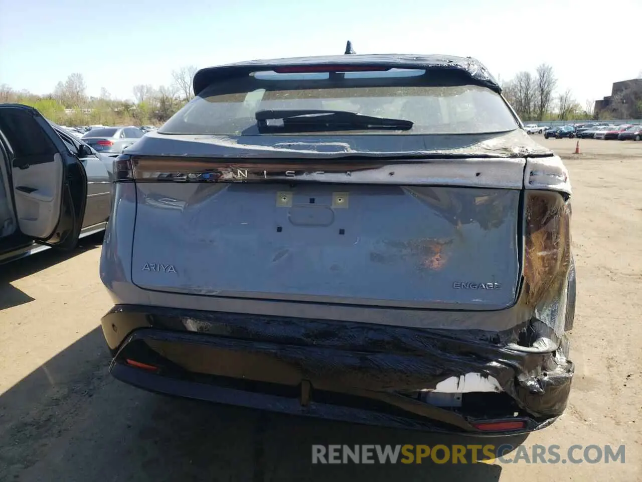 6 fotografías del automóvil dañado JN1AF0BA8RM430022 NISSAN ARIYA ENGA 2024