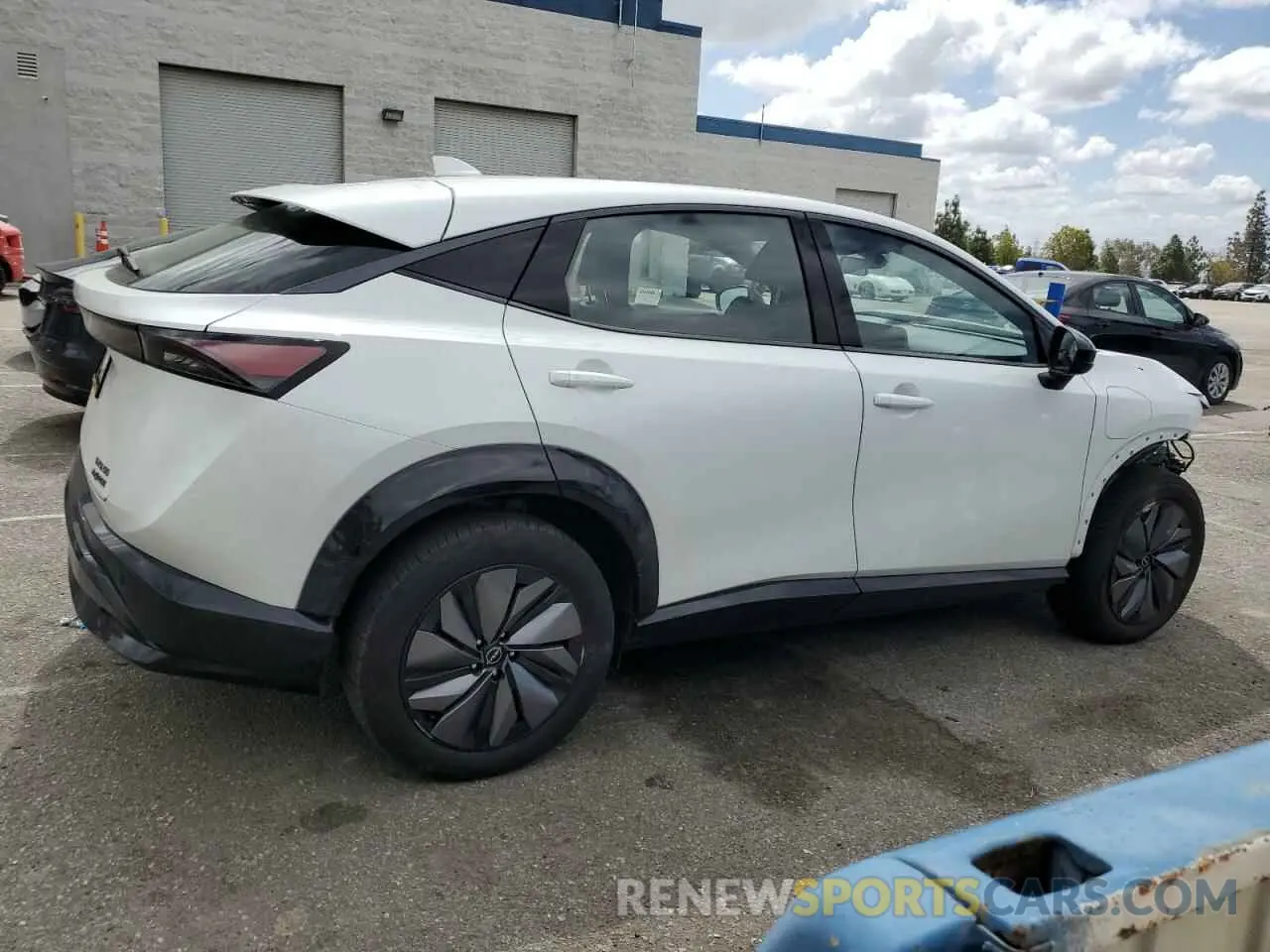 3 fotografías del automóvil dañado JN1CF0BB9RM731447 NISSAN ARIYA ENGA 2024