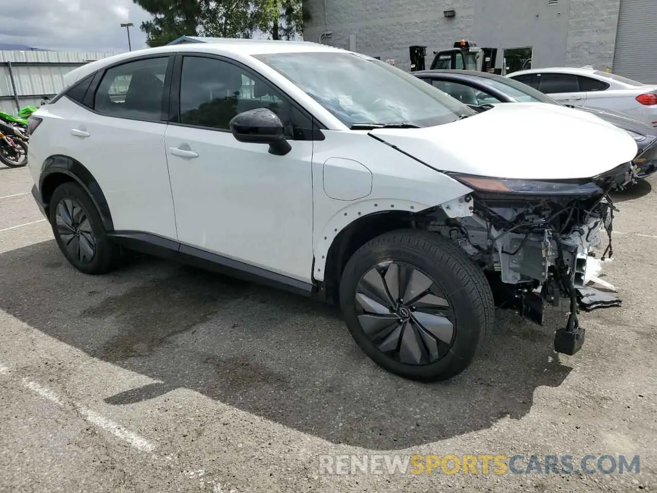 4 fotografías del automóvil dañado JN1CF0BB9RM731447 NISSAN ARIYA ENGA 2024