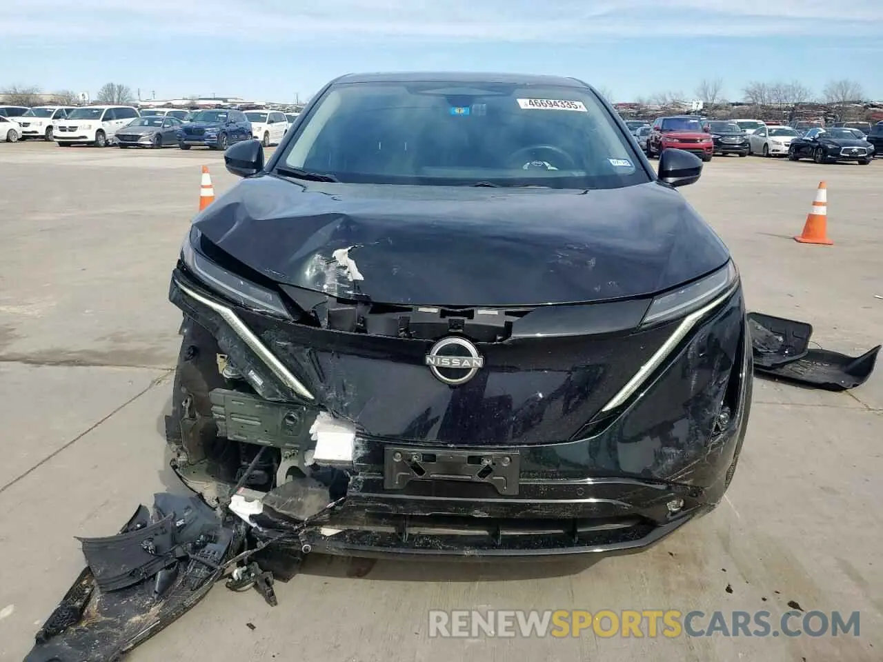 5 fotografías del automóvil dañado JN1BF0BA8PM404277 NISSAN ARIYA EVOL 2023