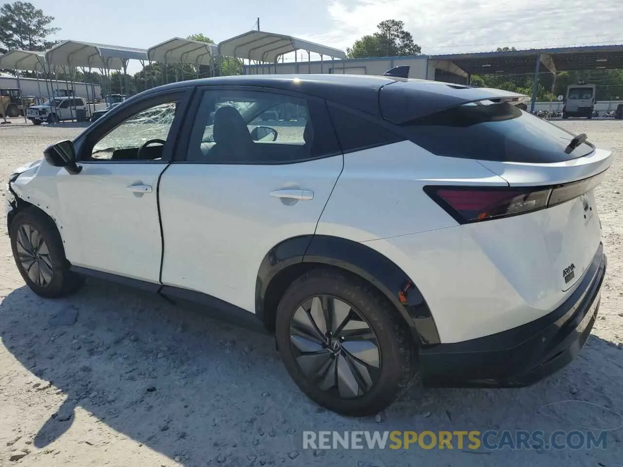 2 fotografías del automóvil dañado JN1DF0BB1PM707189 NISSAN ARIYA EVOL 2023