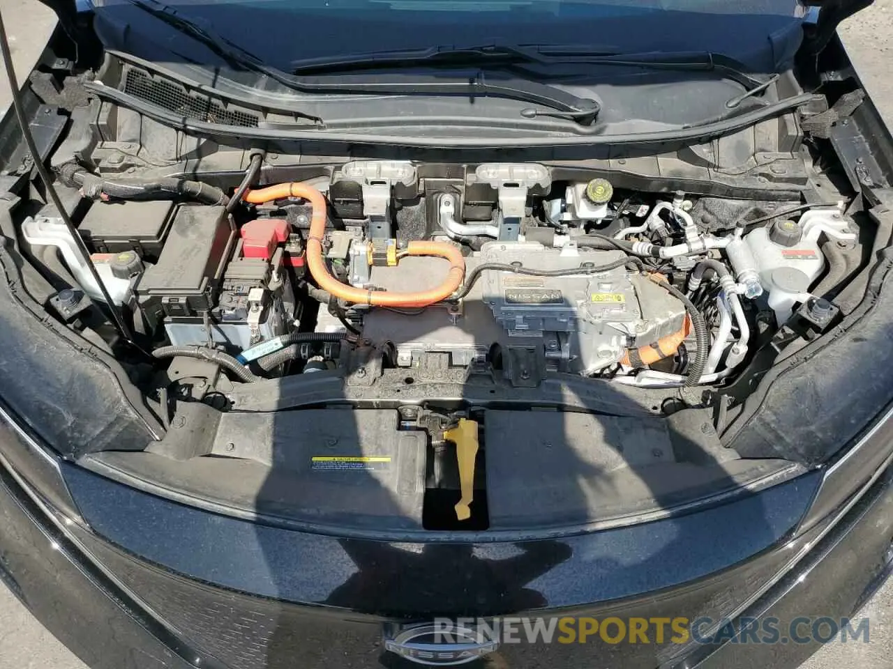 12 fotografías del automóvil dañado JN1DF0BBXPM709717 NISSAN ARIYA EVOL 2023