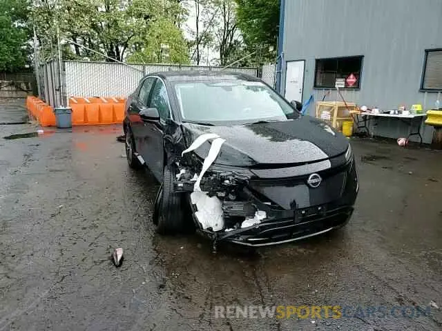 13 fotografías del automóvil dañado JN1BF0BAXRM433573 NISSAN ARIYA EVOL 2024