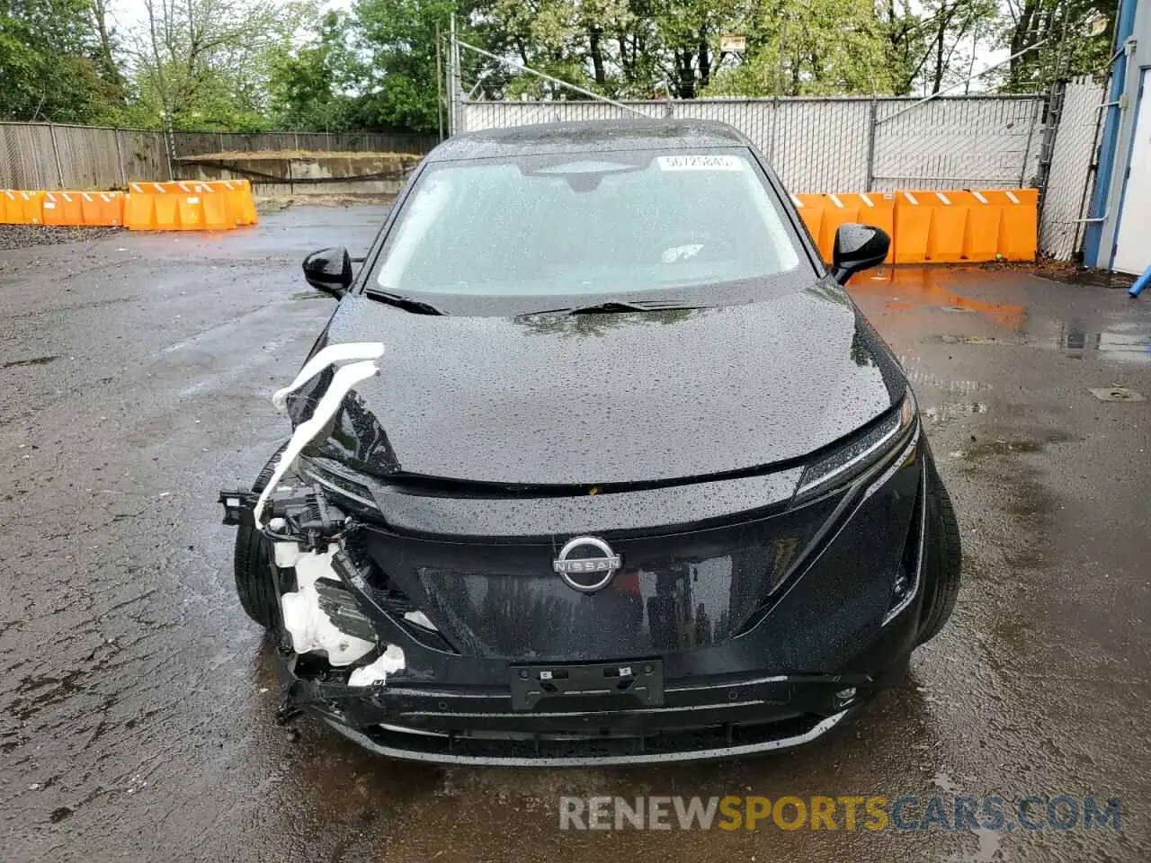 5 fotografías del automóvil dañado JN1BF0BAXRM433573 NISSAN ARIYA EVOL 2024