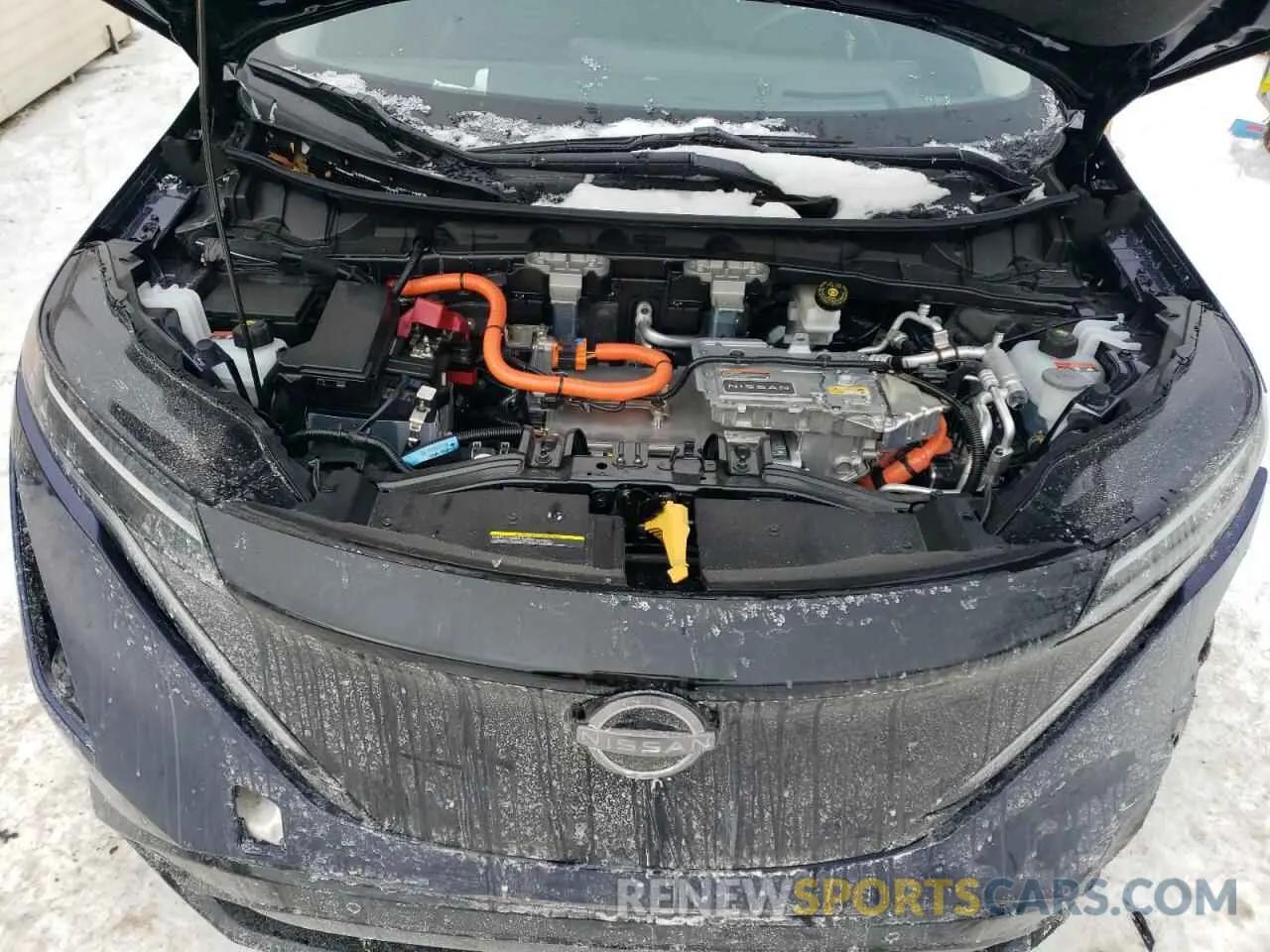 12 fotografías del automóvil dañado JN1DF0BB0RM732118 NISSAN ARIYA EVOL 2024