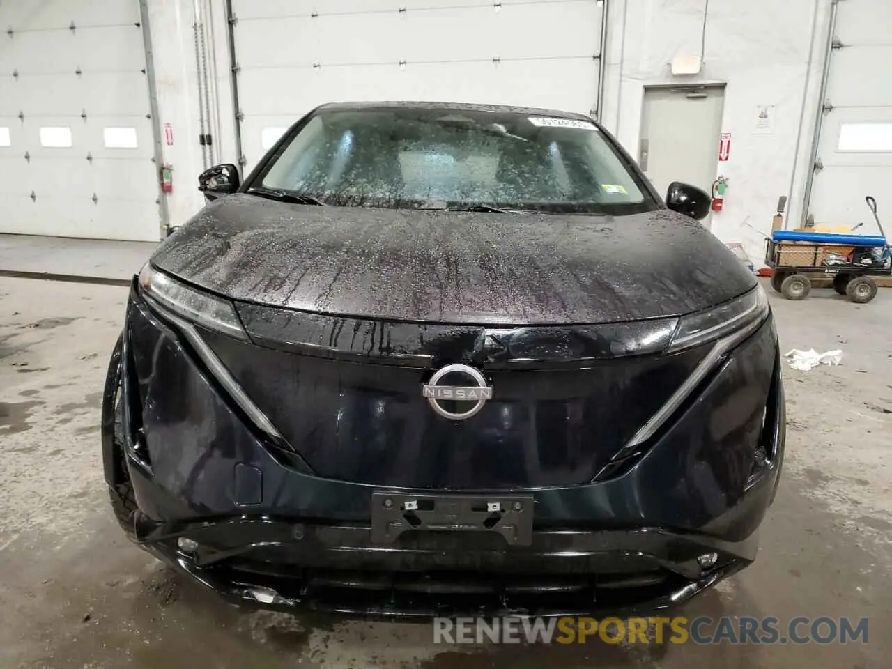 5 fotografías del automóvil dañado JN1DF0BB0RM742549 NISSAN ARIYA EVOL 2024