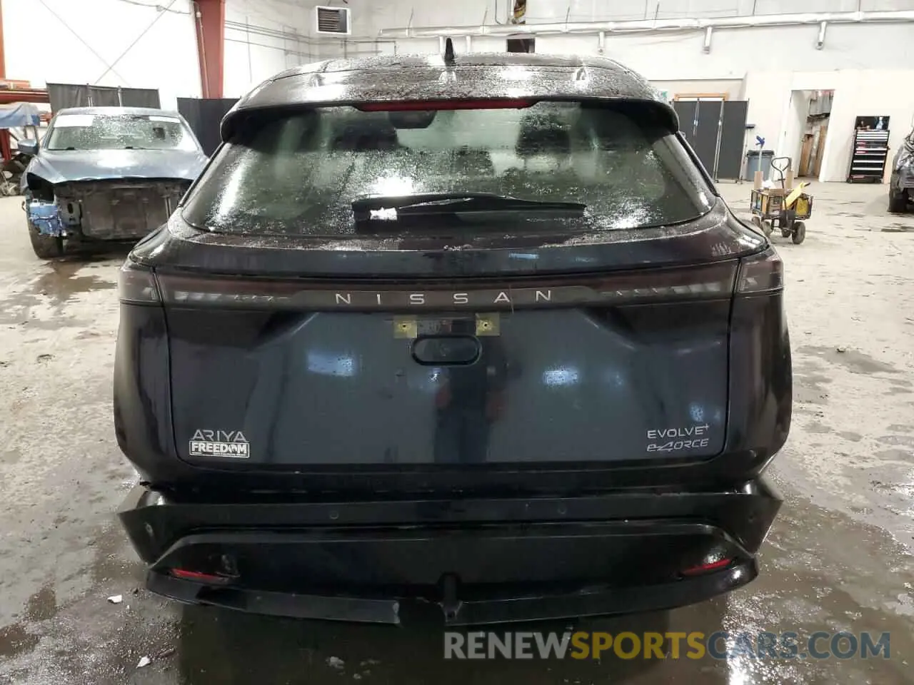 6 fotografías del automóvil dañado JN1DF0BB0RM742549 NISSAN ARIYA EVOL 2024