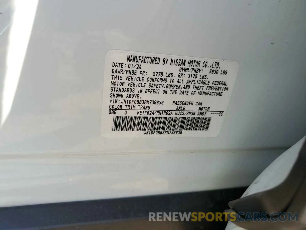 14 fotografías del automóvil dañado JN1DF0BB3RM738639 NISSAN ARIYA EVOL 2024