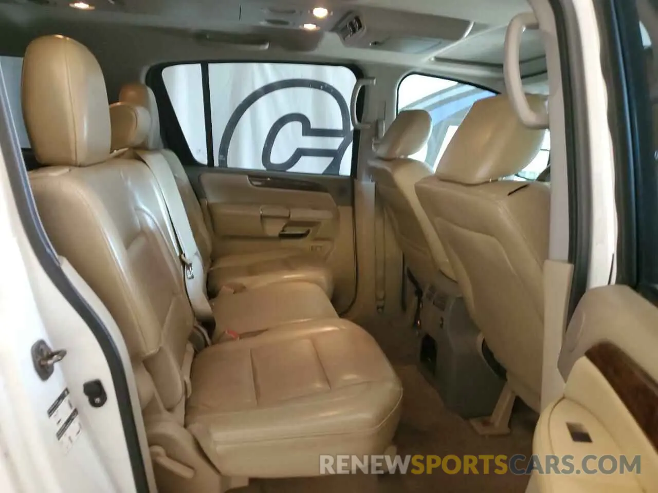 11 fotografías del automóvil dañado 5N1BA0NC8CN601703 NISSAN ARMADA 2012