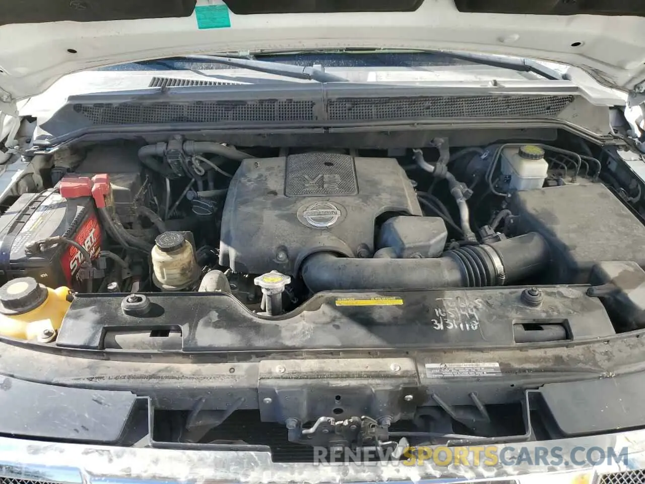 12 fotografías del automóvil dañado 5N1BA0NC8CN601703 NISSAN ARMADA 2012